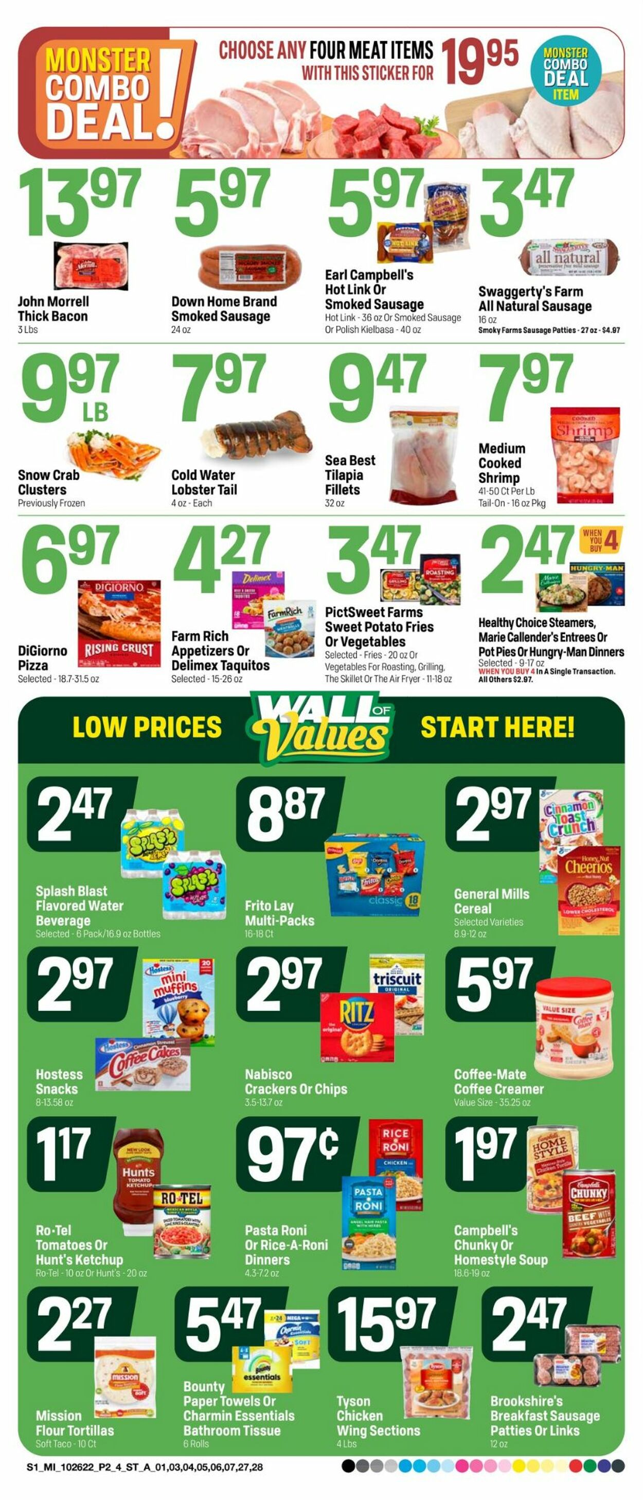 Super 1 Foods Weekly Ad Circular - valid 10/26-11/01/2022 (Page 2)