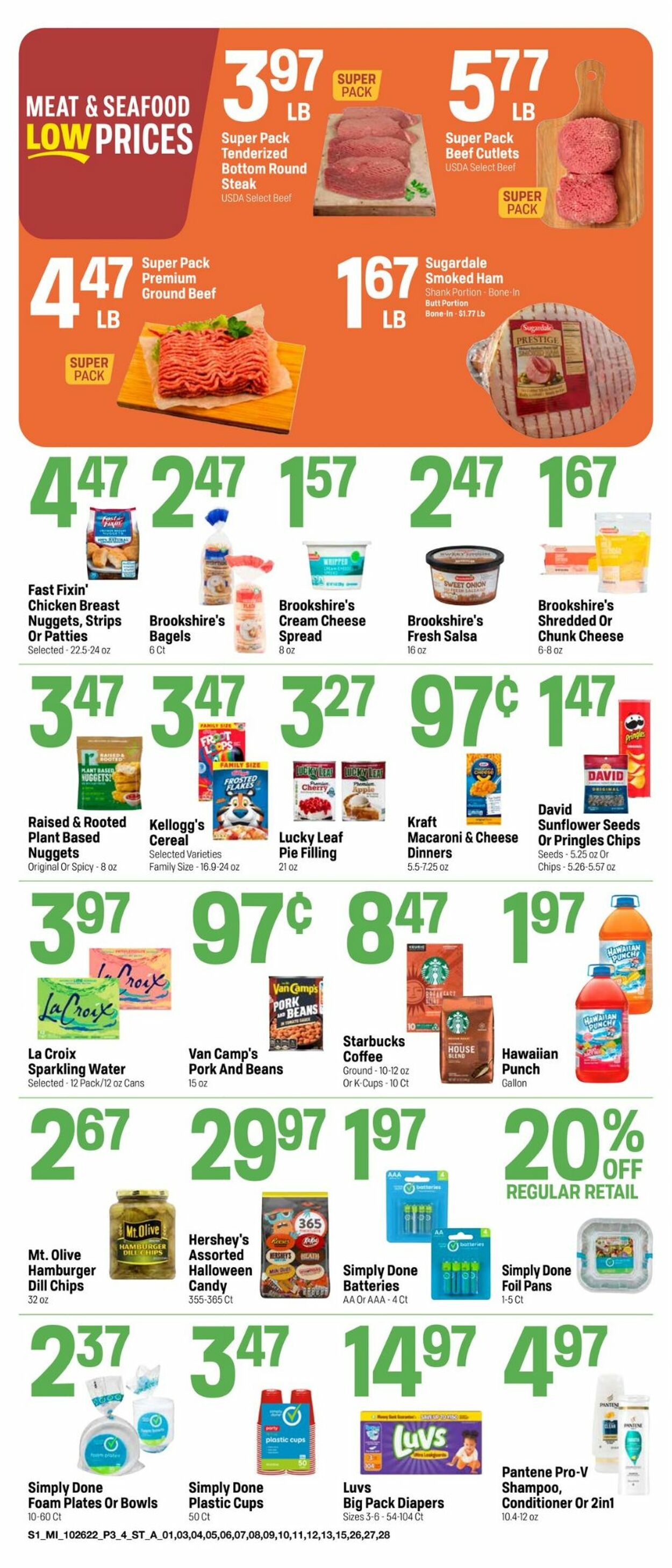 Super 1 Foods Weekly Ad Circular - valid 10/26-11/01/2022 (Page 3)