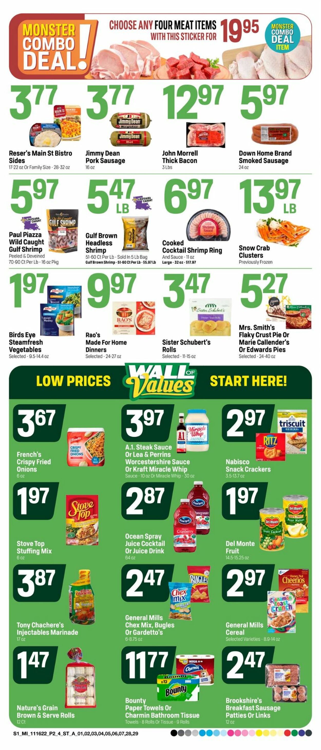 Super 1 Foods Weekly Ad Circular - valid 11/16-11/24/2022 (Page 2)