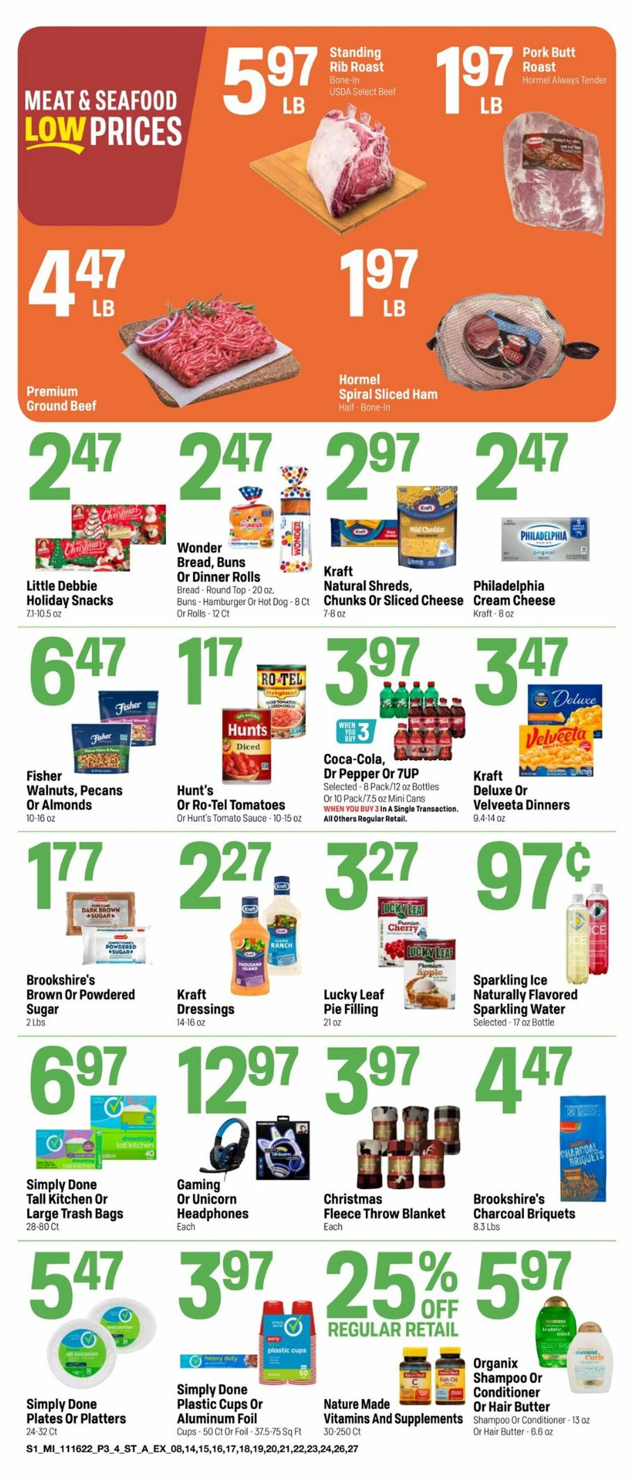Super 1 Foods Weekly Ad Circular - valid 11/16-11/24/2022 (Page 3)
