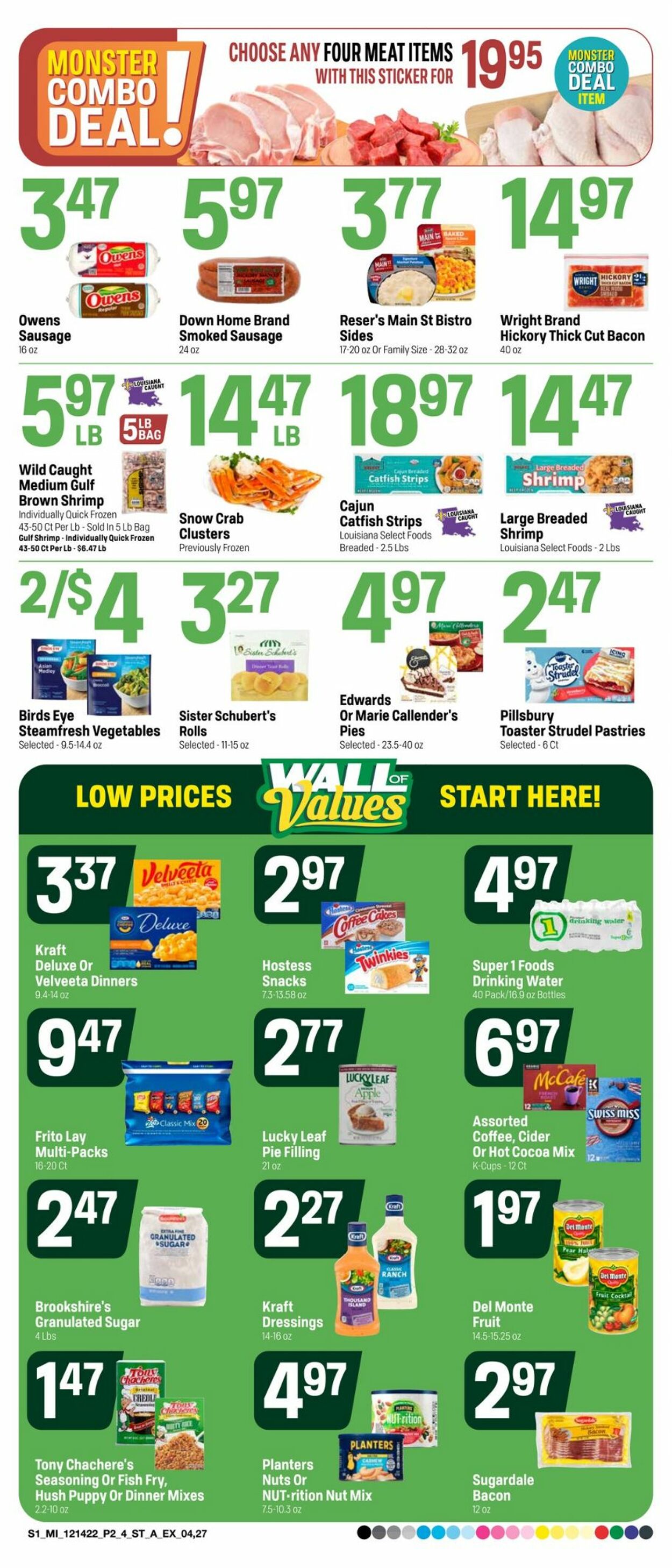 Super 1 Foods Weekly Ad Circular - valid 12/14-12/20/2022 (Page 2)