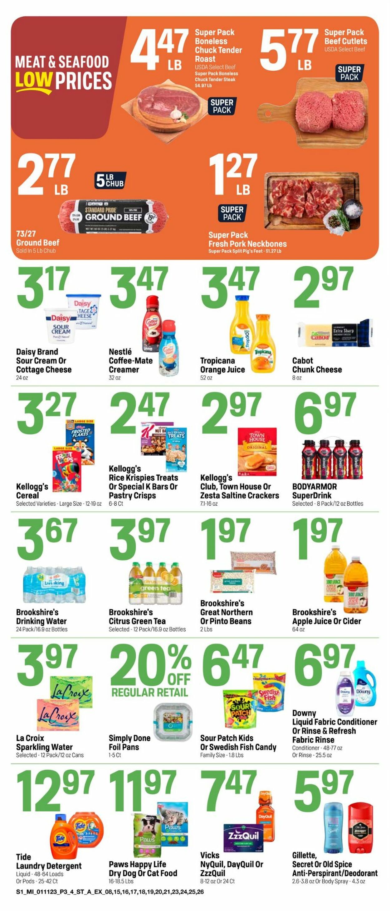 Super 1 Foods Weekly Ad Circular - valid 01/11-01/17/2023 (Page 3)