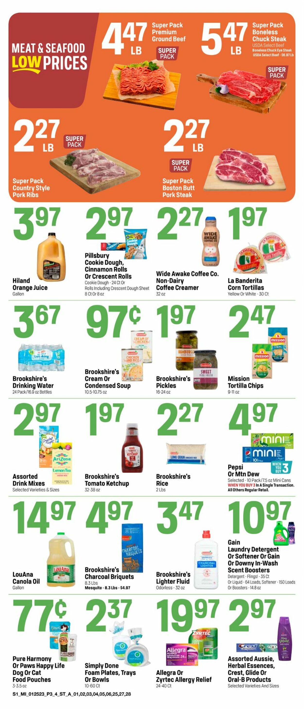 Super 1 Foods Weekly Ad Circular - valid 01/25-01/31/2023 (Page 3)