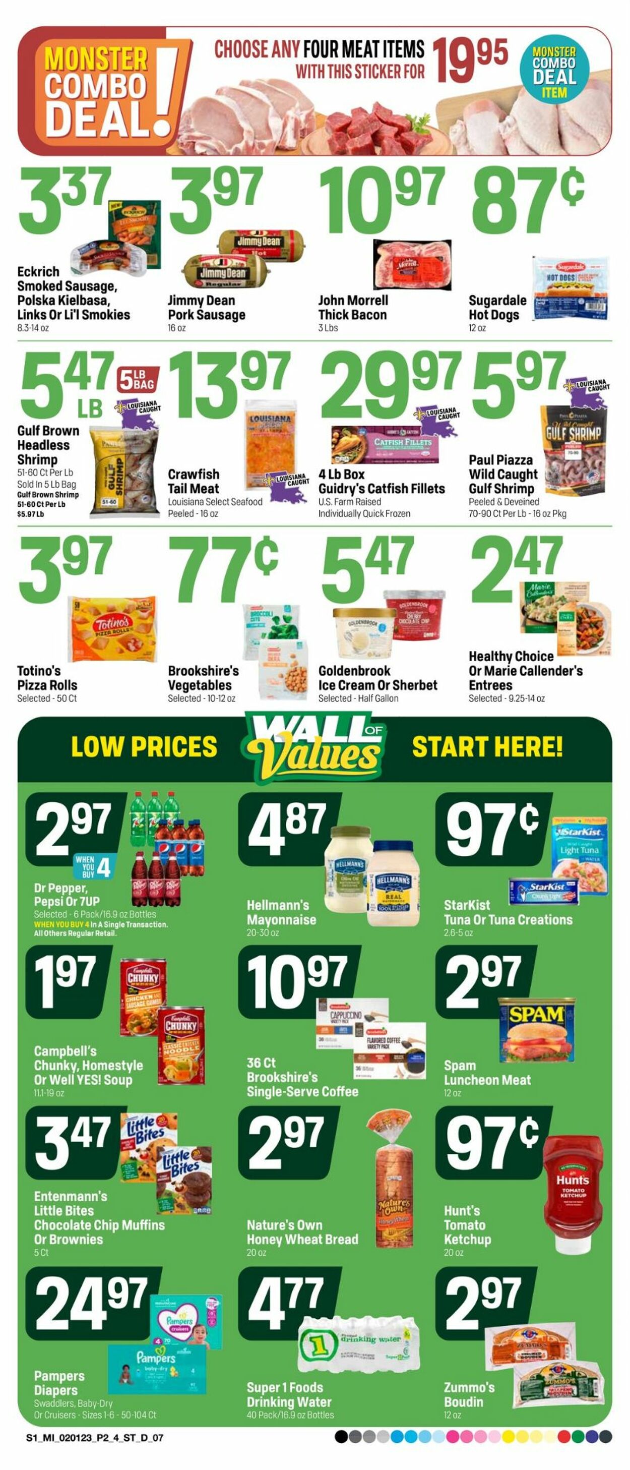 Super 1 Foods Weekly Ad Circular - valid 02/01-02/07/2023 (Page 2)