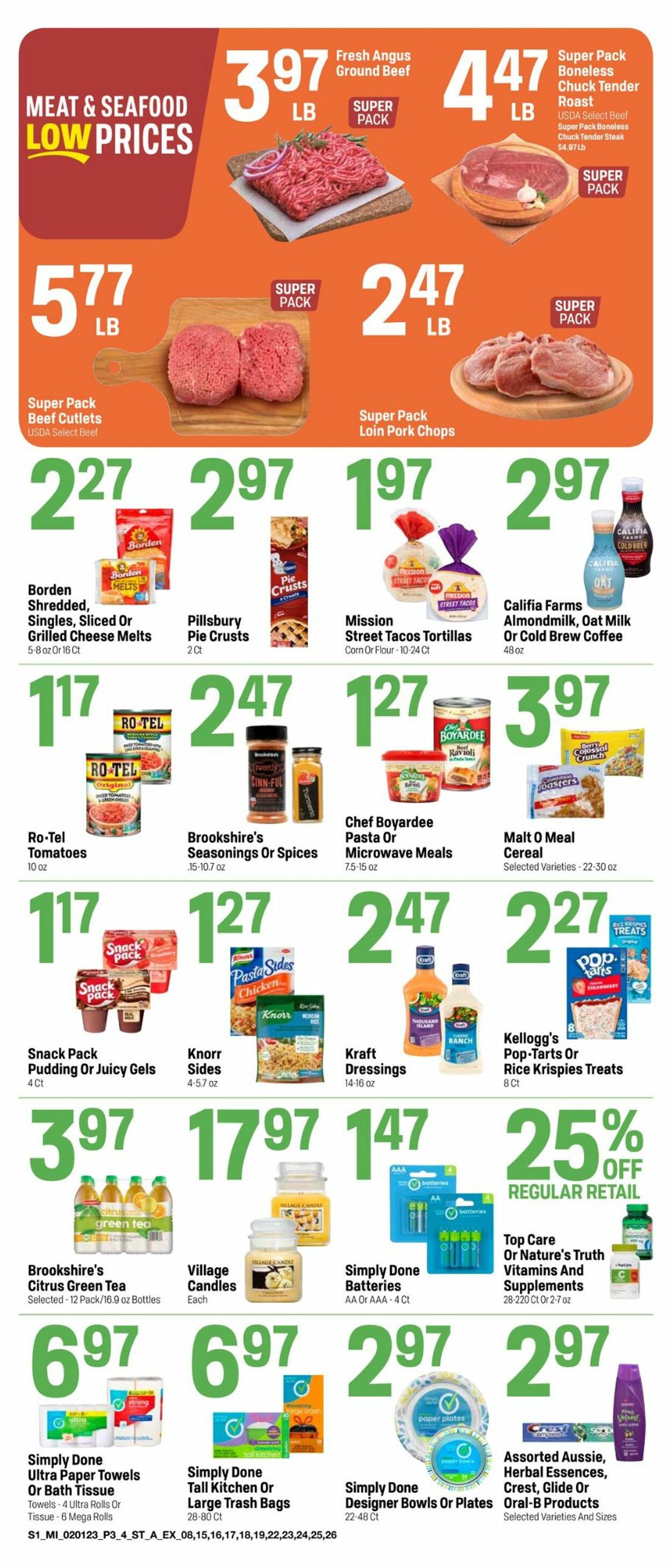 Super 1 Foods Weekly Ad Circular - valid 02/01-02/07/2023 (Page 3)