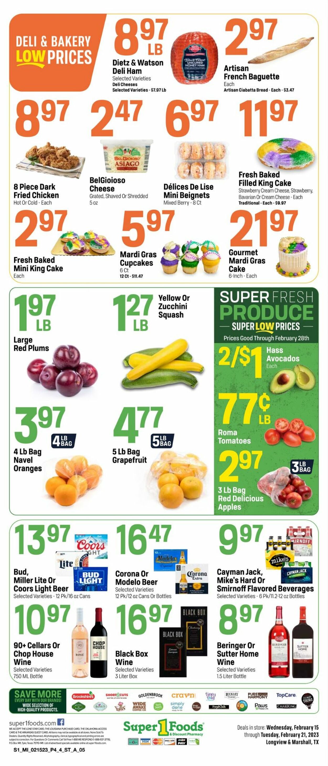 Super 1 Foods Weekly Ad Circular - valid 02/15-02/21/2023 (Page 4)