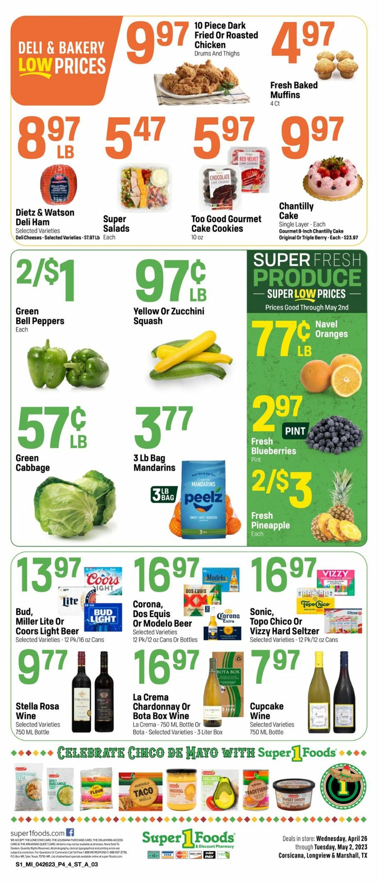 Super 1 Foods Weekly Ad Circular - valid 04/26-05/02/2023 (Page 4)