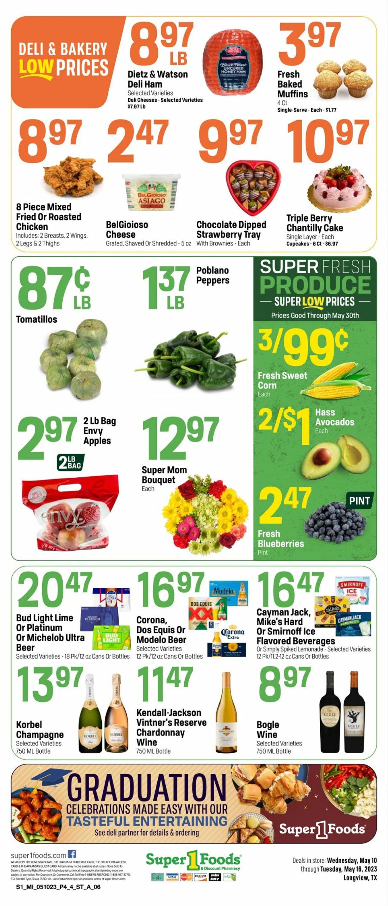 Super 1 Foods Weekly Ad Circular - valid 05/10-05/16/2023 (Page 4)