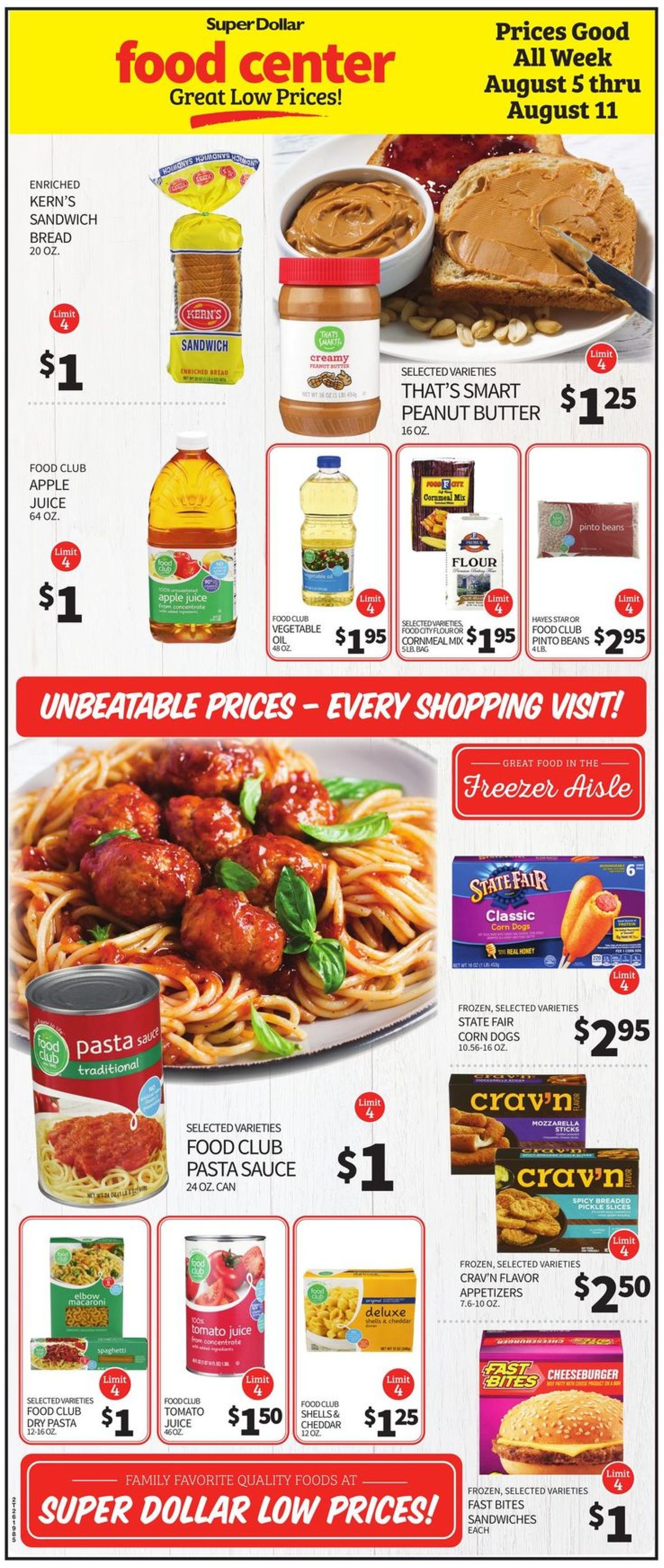 Super Dollar Food Center Weekly Ad Circular - valid 08/05-08/11/2020 (Page 2)