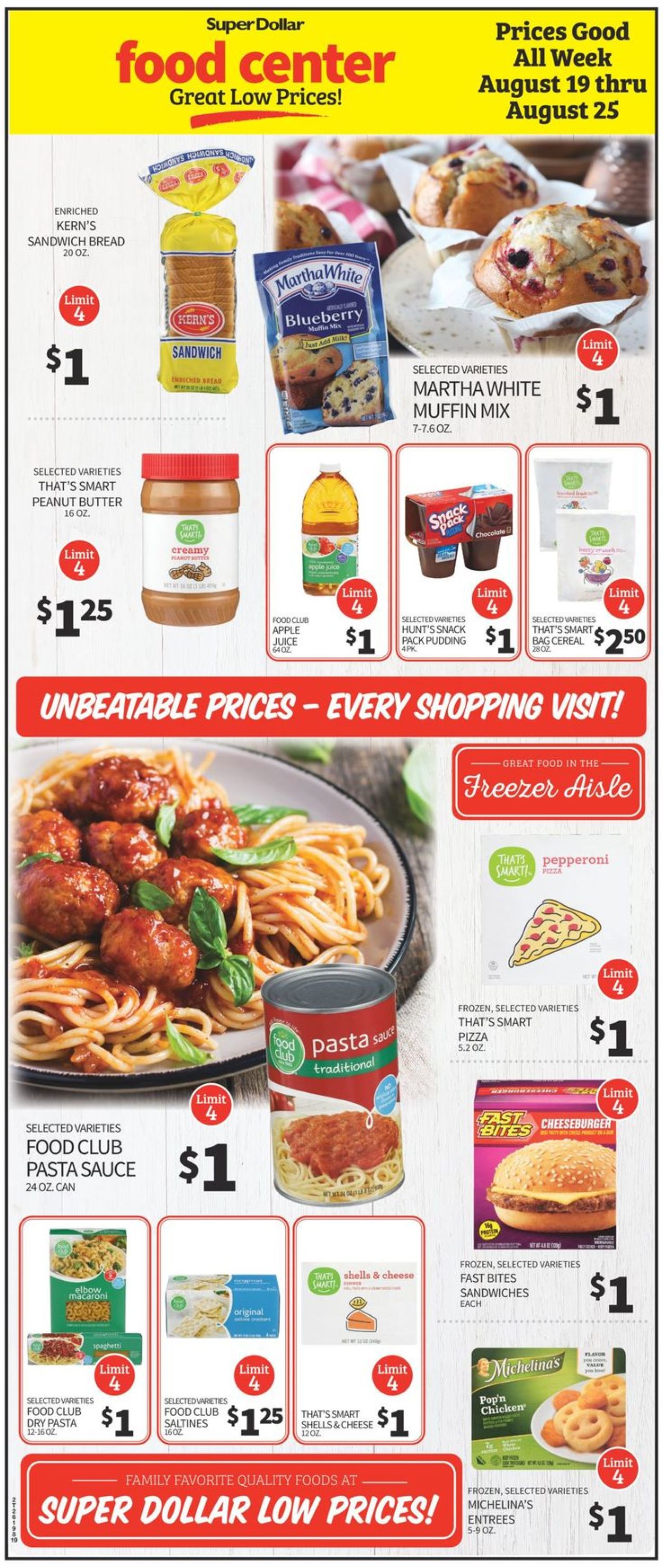 Super Dollar Food Center Weekly Ad Circular - valid 08/19-08/25/2020 (Page 2)