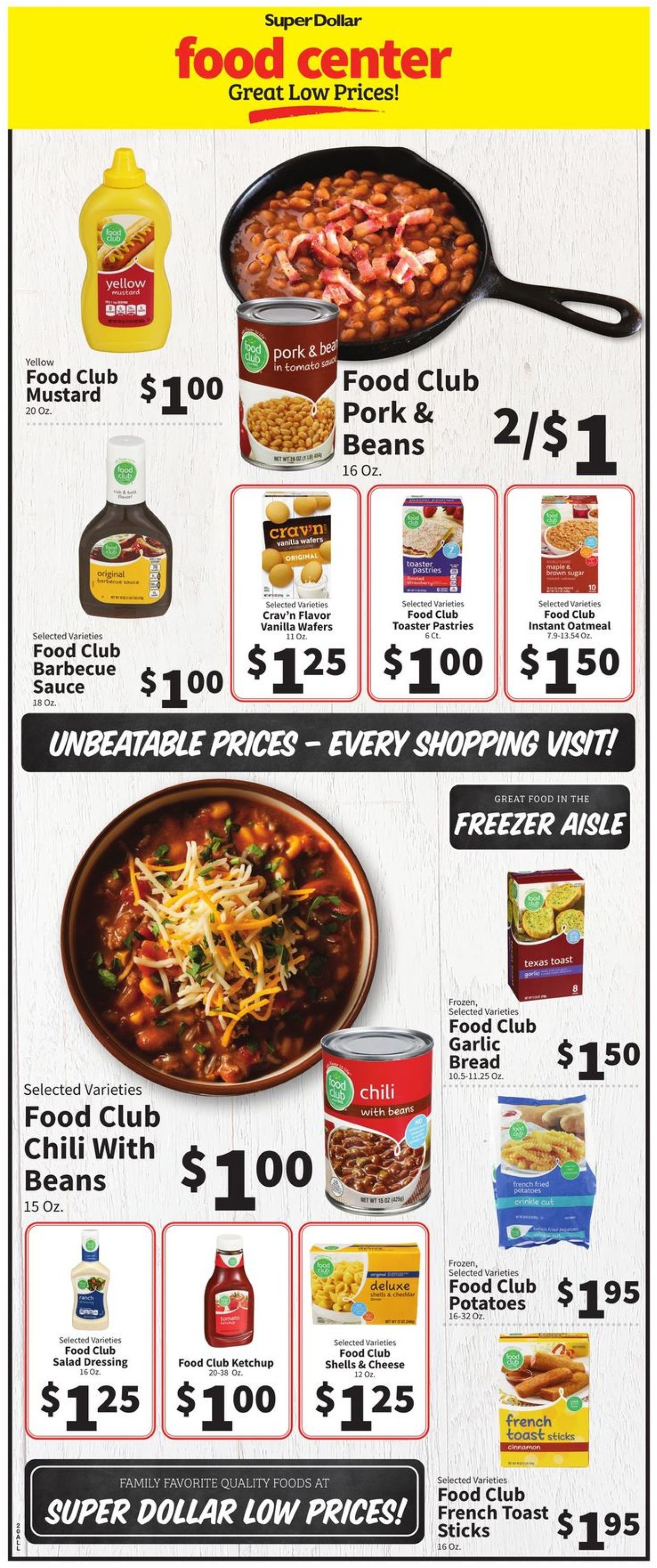 Super Dollar Food Center Weekly Ad Circular - valid 08/25-08/31/2021 (Page 2)