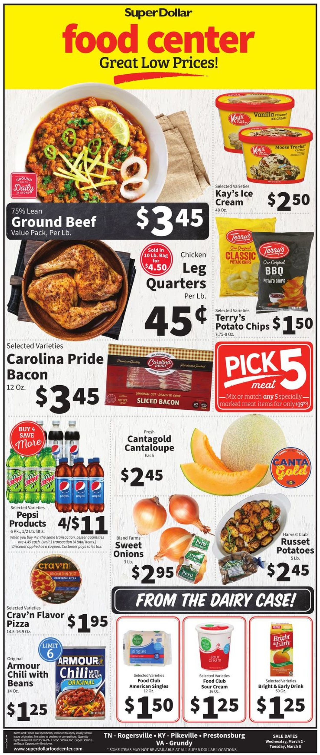 Super Dollar Food Center Weekly Ad Circular - valid 03/02-03/08/2022