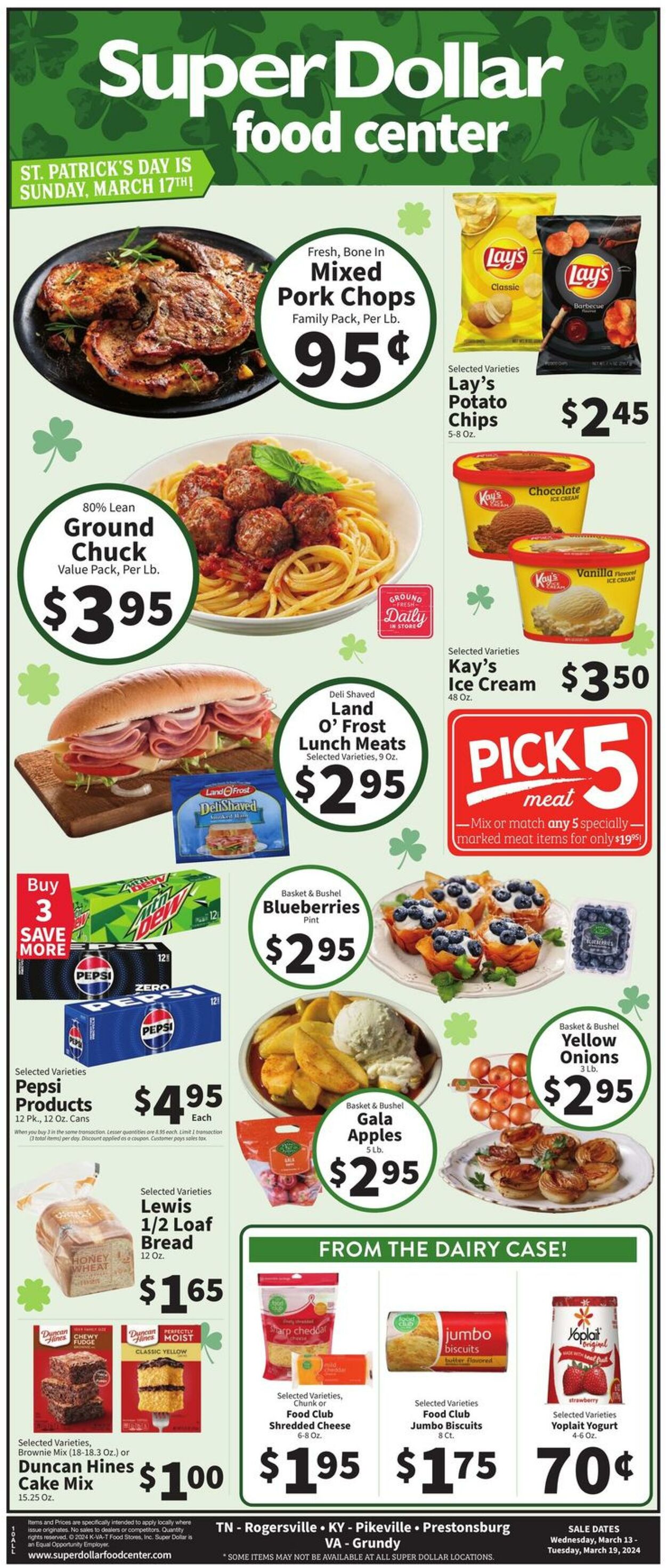 Super Dollar Food Center Weekly Ad Circular - valid 03/13-03/19/2024