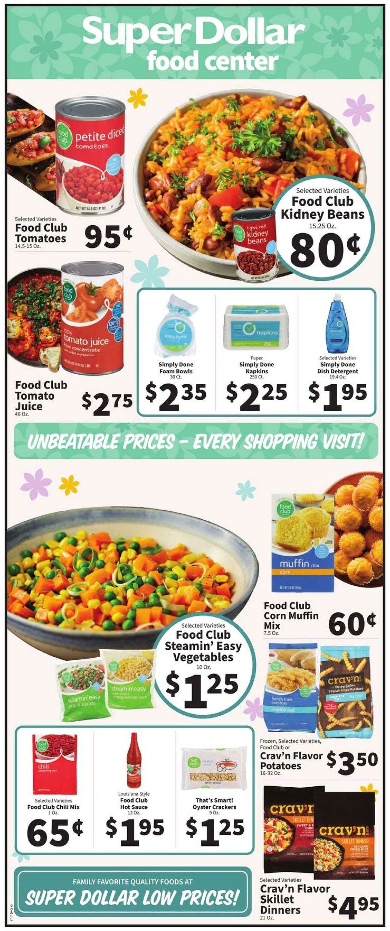 Super Dollar Food Center Weekly Ad Circular - valid 03/20-03/26/2024 (Page 2)