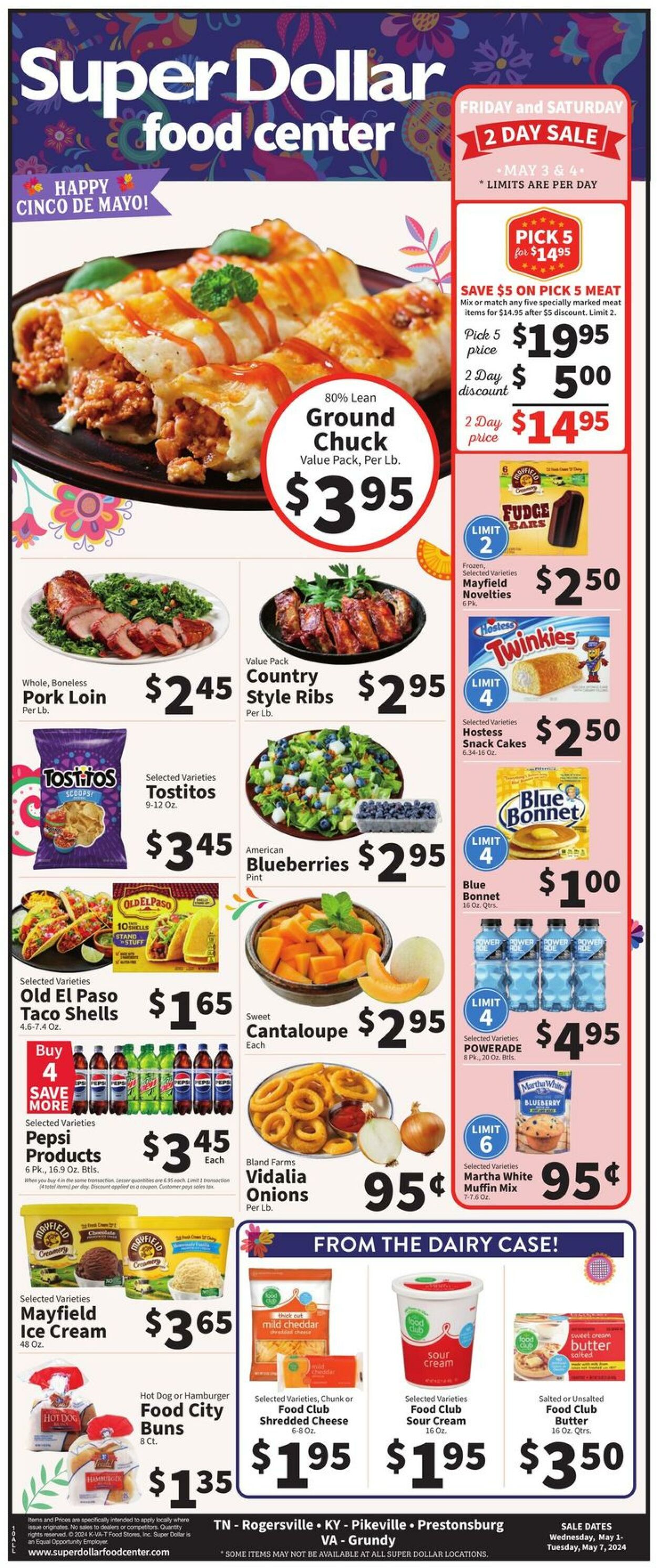 Super Dollar Food Center Weekly Ad Circular - valid 05/01-05/07/2024