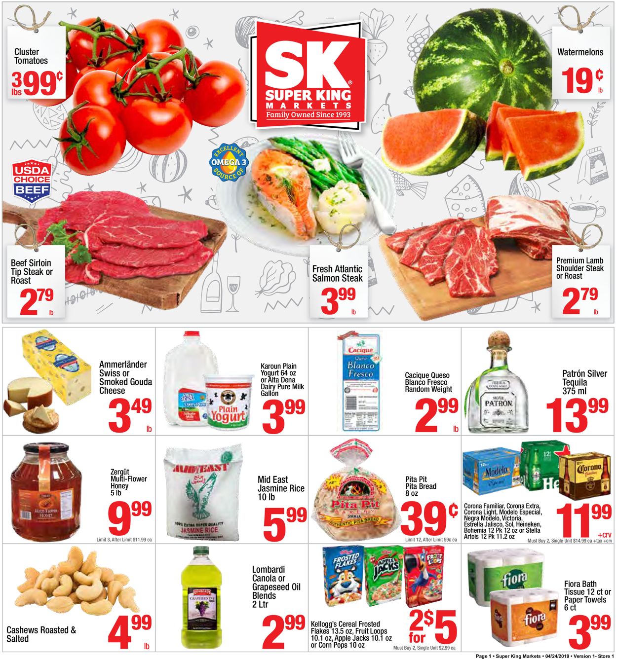 Super King Market Weekly Ad Circular - valid 04/24-04/30/2019
