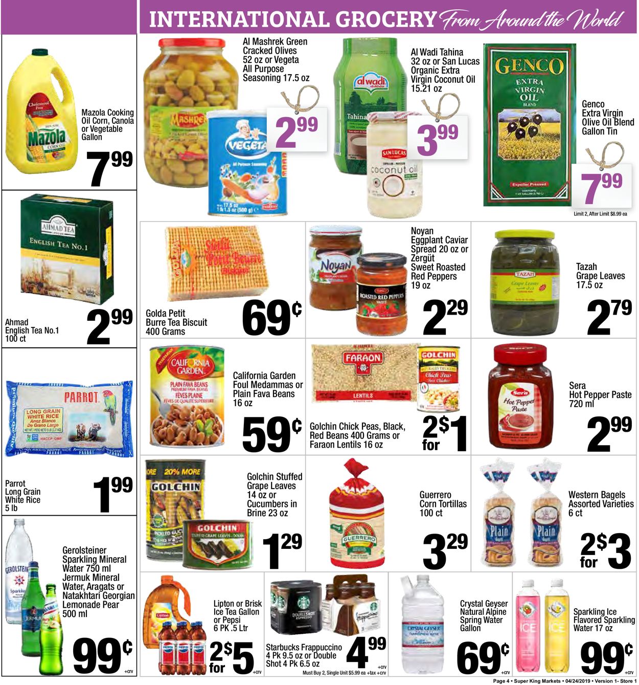 Super King Market Weekly Ad Circular - valid 04/24-04/30/2019 (Page 4)