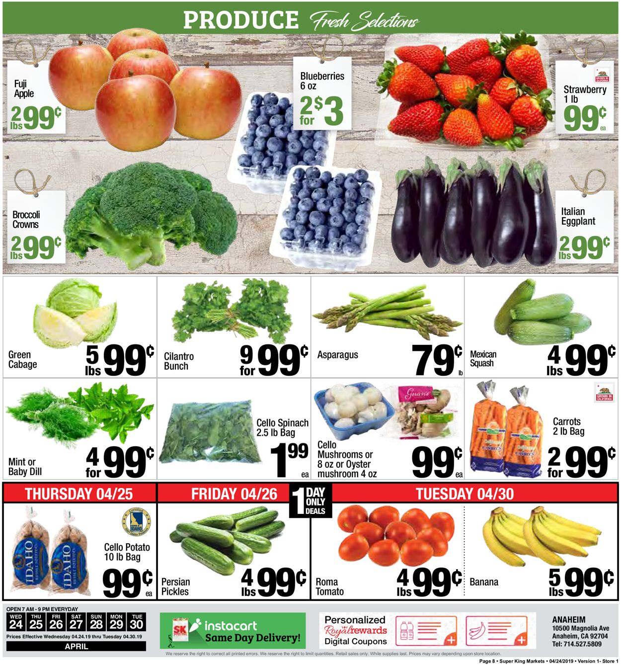 Super King Market Weekly Ad Circular - valid 04/24-04/30/2019 (Page 8)