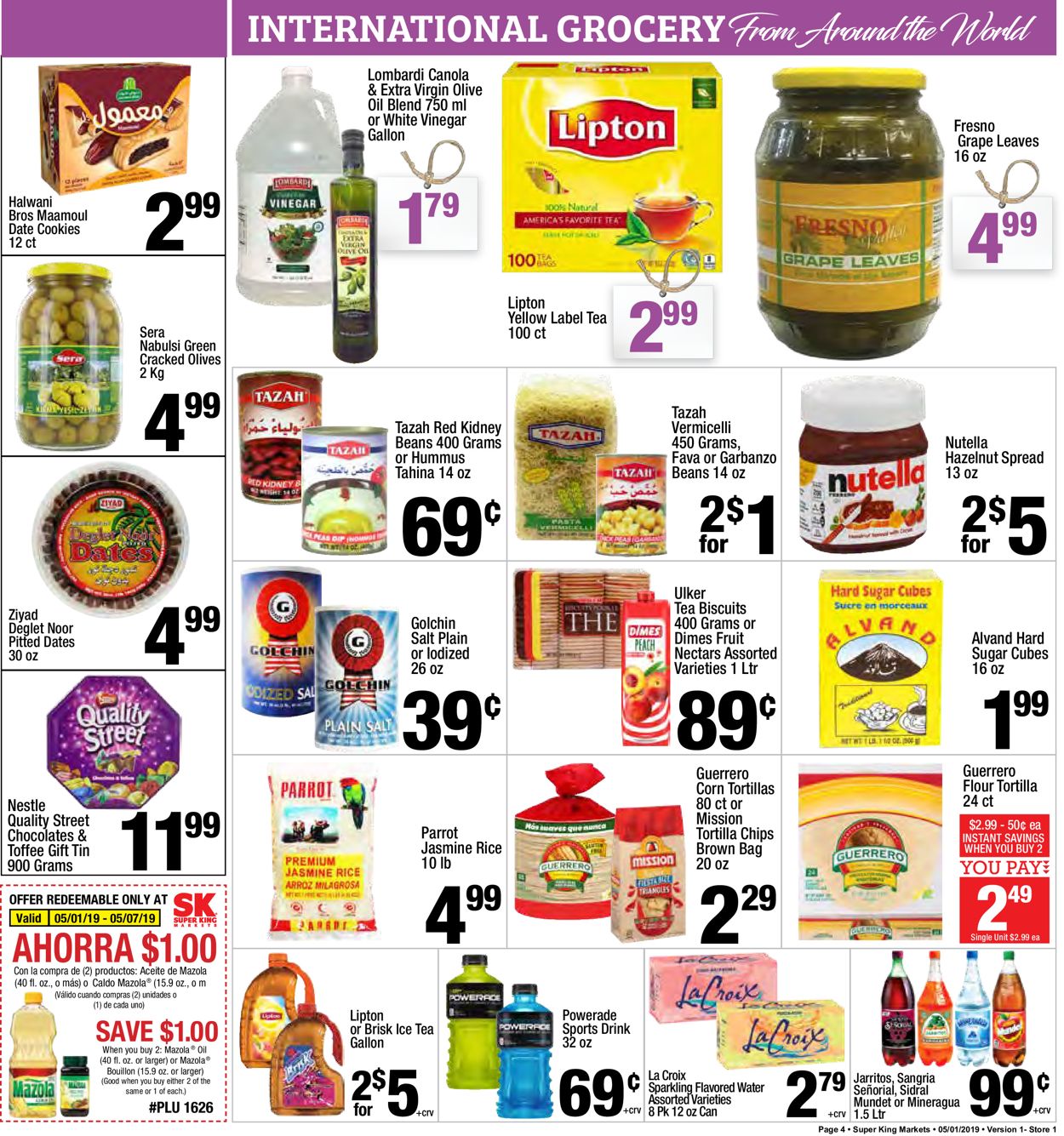 Super King Market Weekly Ad Circular - valid 05/01-05/07/2019 (Page 4)
