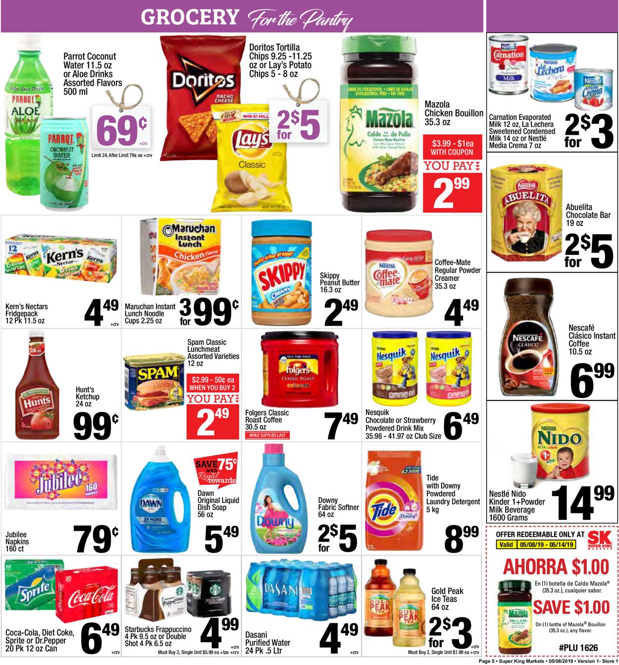 Super King Market Weekly Ad Circular - valid 05/08-05/14/2019 (Page 5)