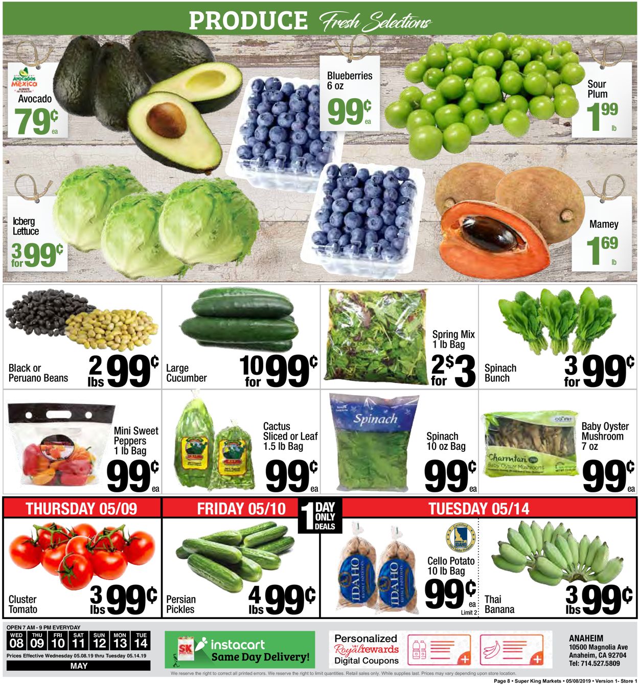 Super King Market Weekly Ad Circular - valid 05/08-05/14/2019 (Page 8)