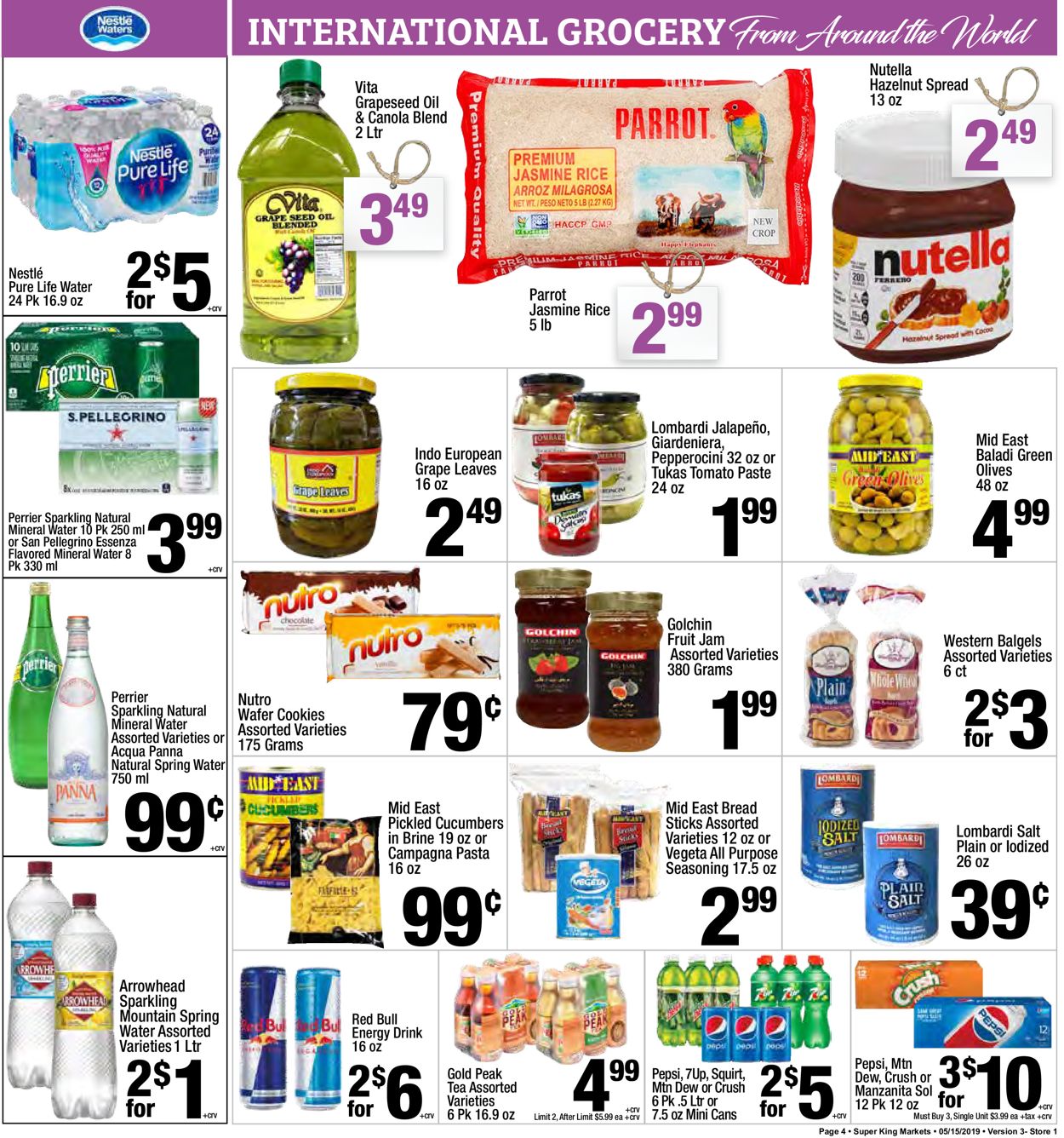 Super King Market Weekly Ad Circular - valid 05/15-05/21/2019 (Page 4)
