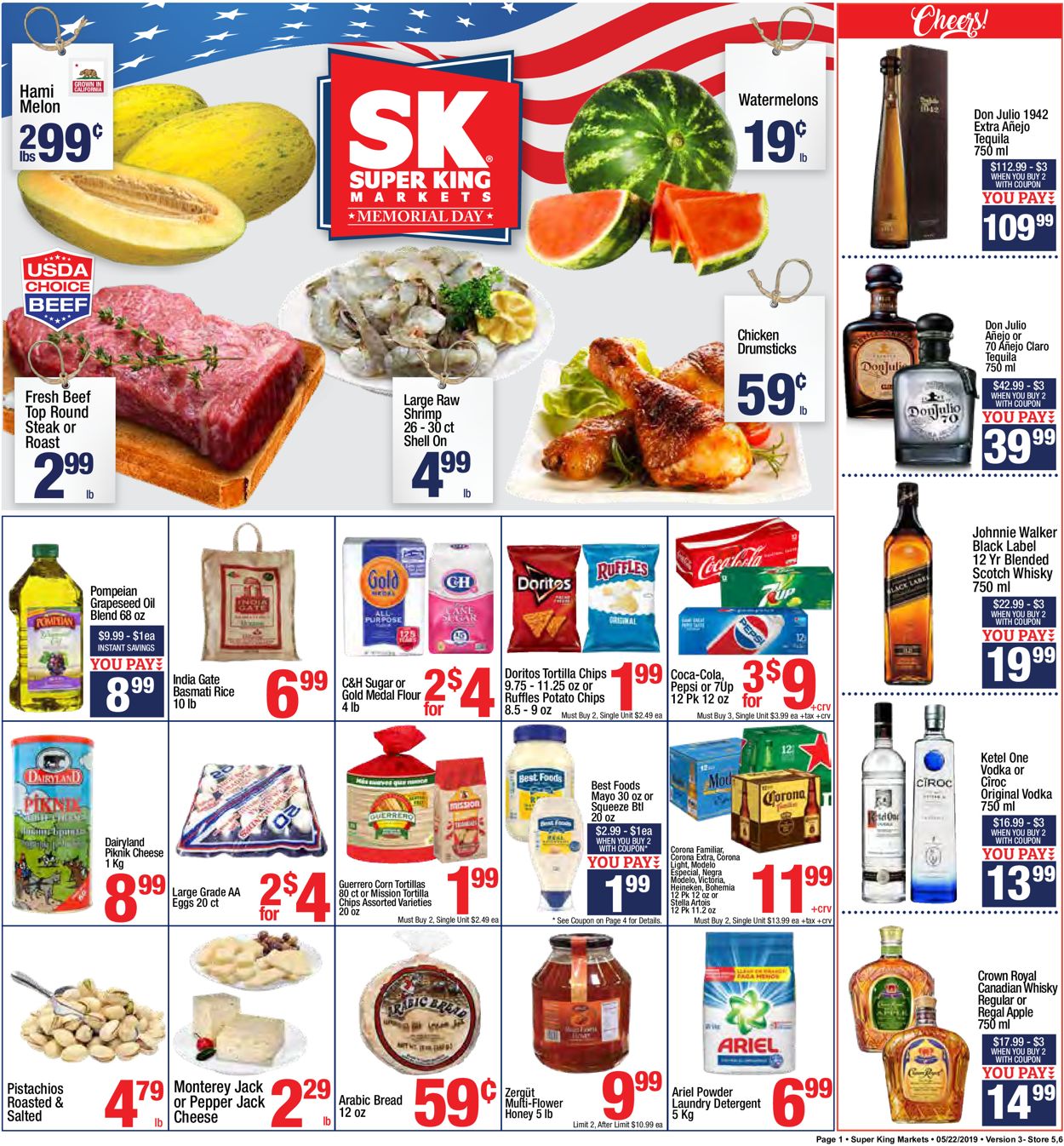Super King Market Weekly Ad Circular - valid 05/22-05/28/2019