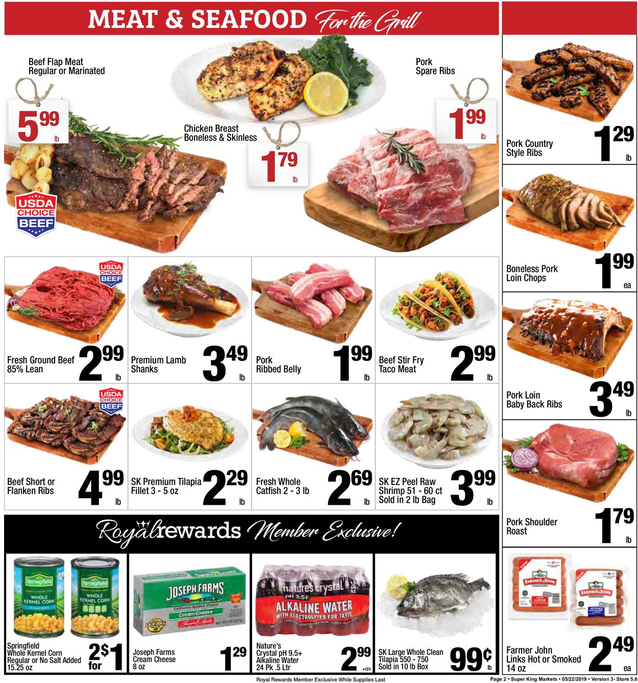 Super King Market Weekly Ad Circular - valid 05/22-05/28/2019 (Page 2)