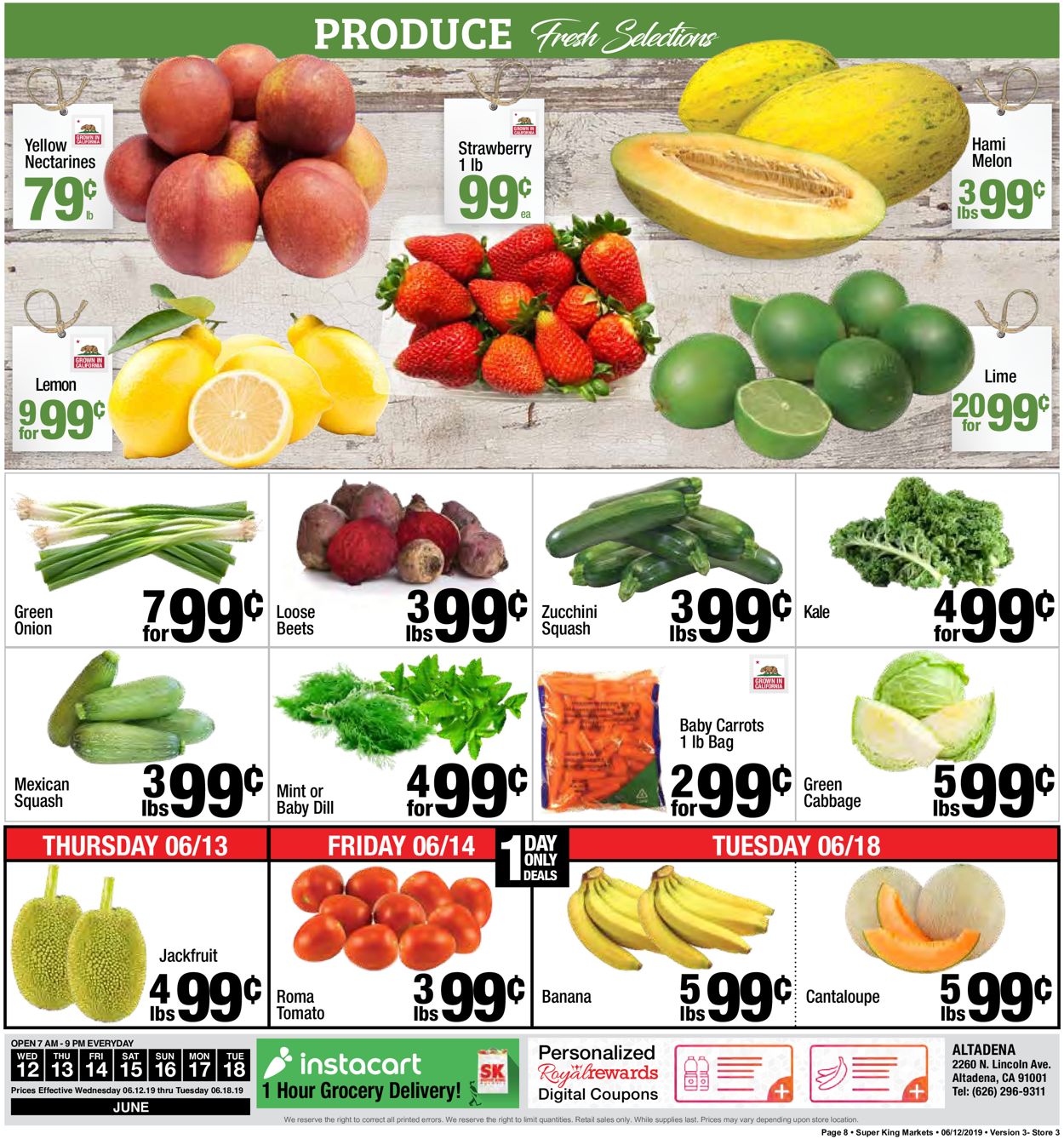 Super King Market Weekly Ad Circular - valid 06/12-06/18/2019 (Page 8)