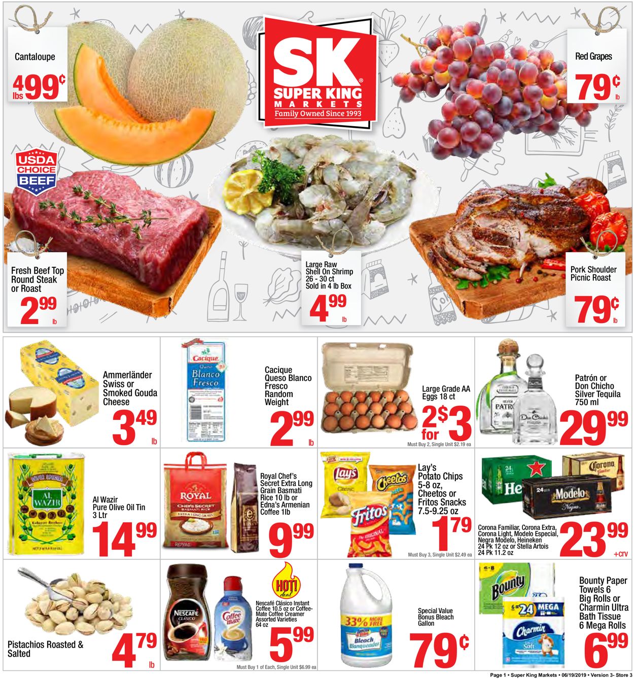 Super King Market Weekly Ad Circular - valid 06/19-07/02/2019