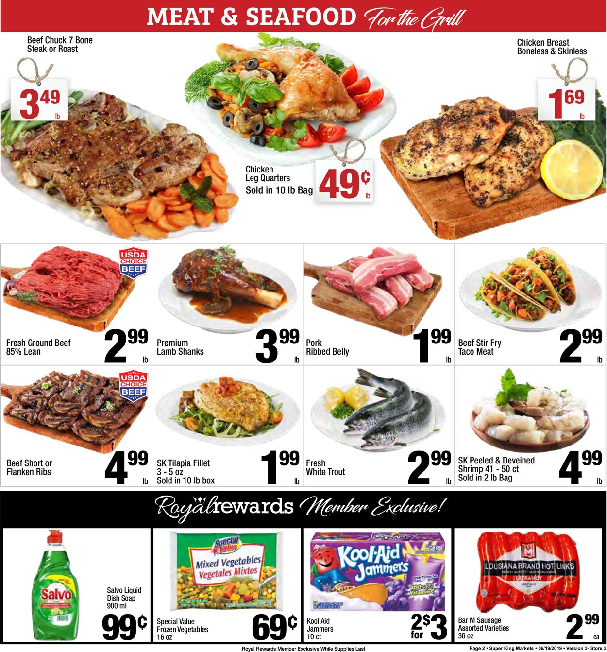 Super King Market Weekly Ad Circular - valid 06/19-07/02/2019 (Page 2)