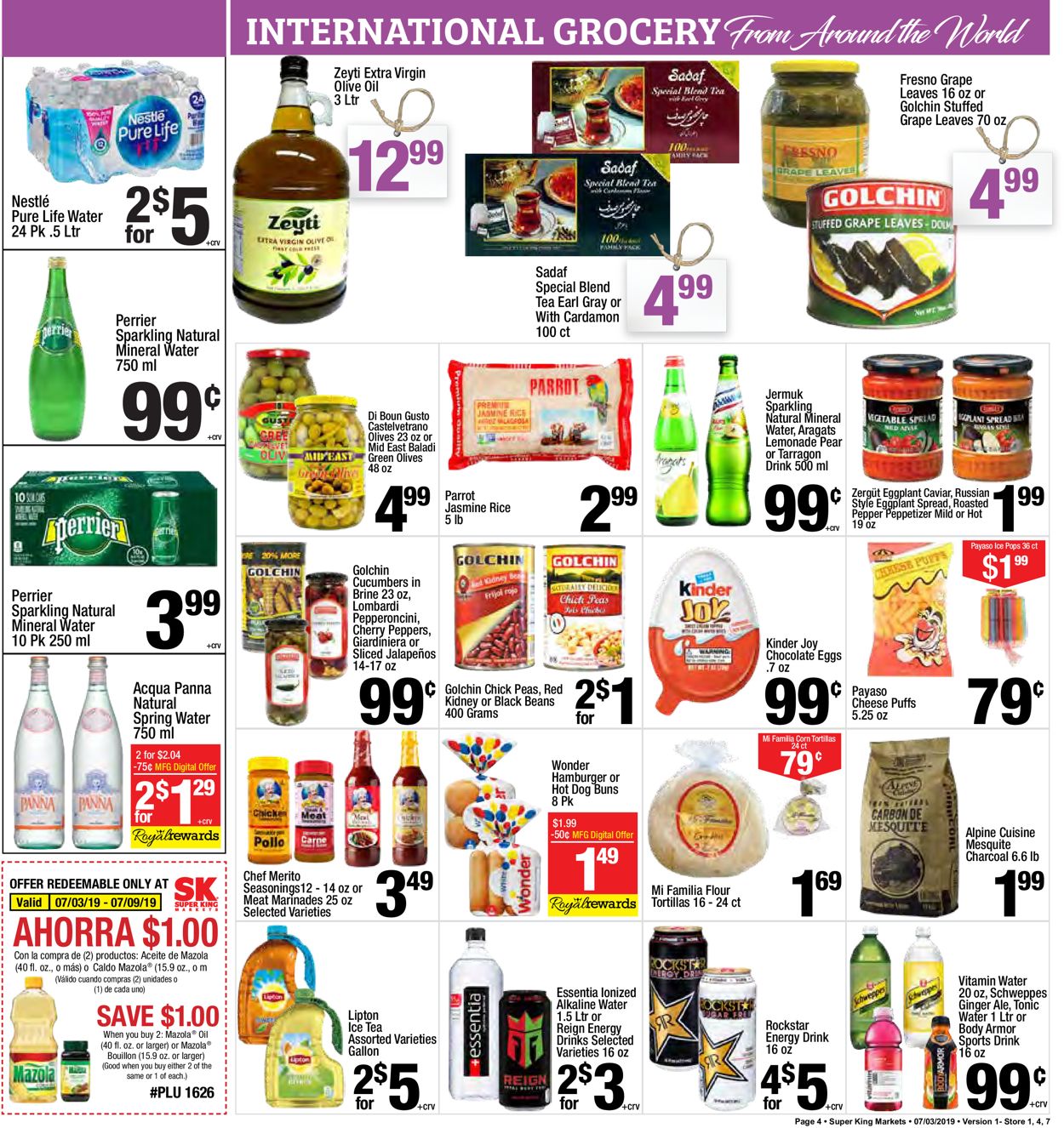 Super King Market Weekly Ad Circular - valid 07/03-07/09/2019 (Page 4)