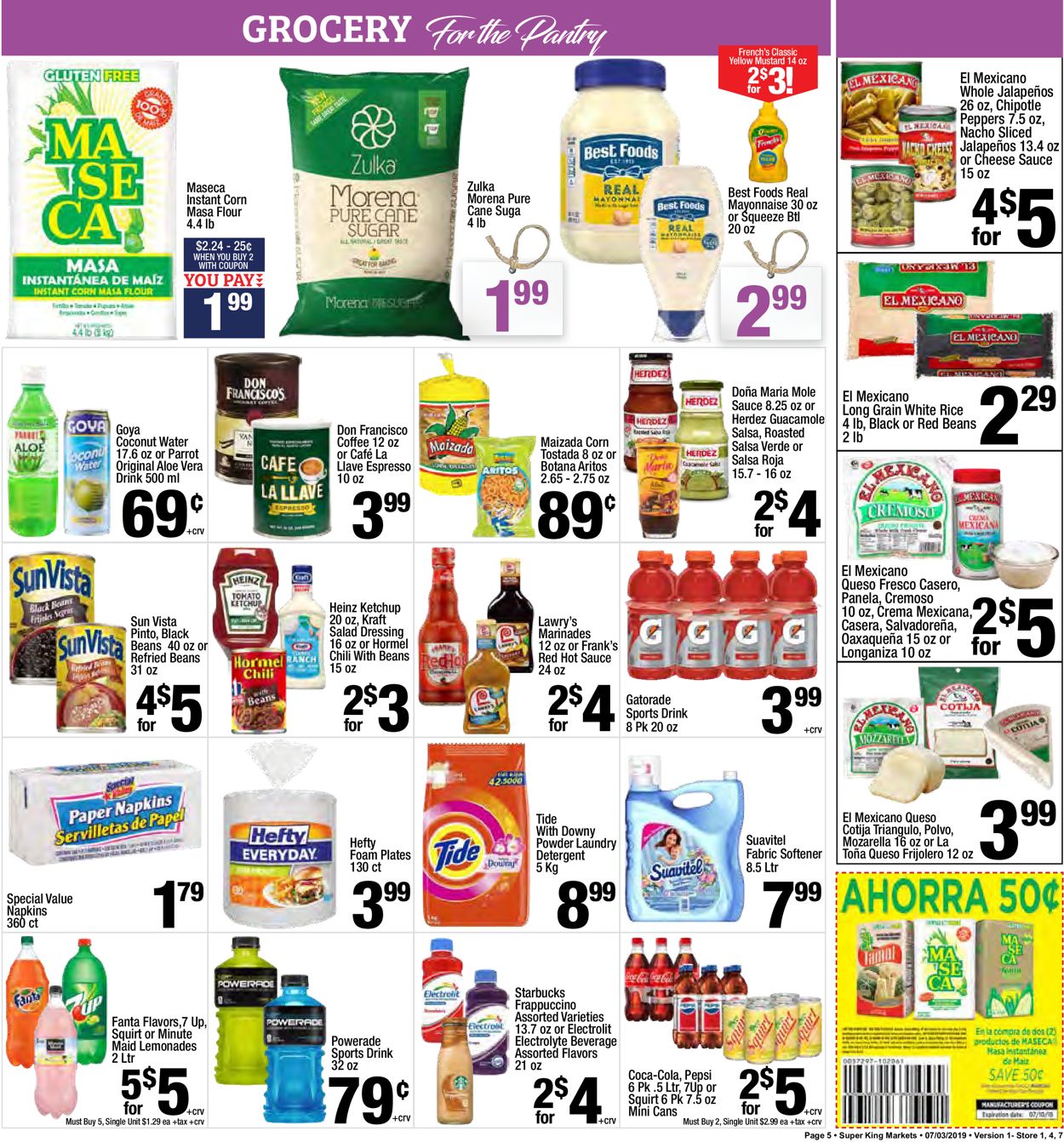 Super King Market Weekly Ad Circular - valid 07/03-07/09/2019 (Page 5)