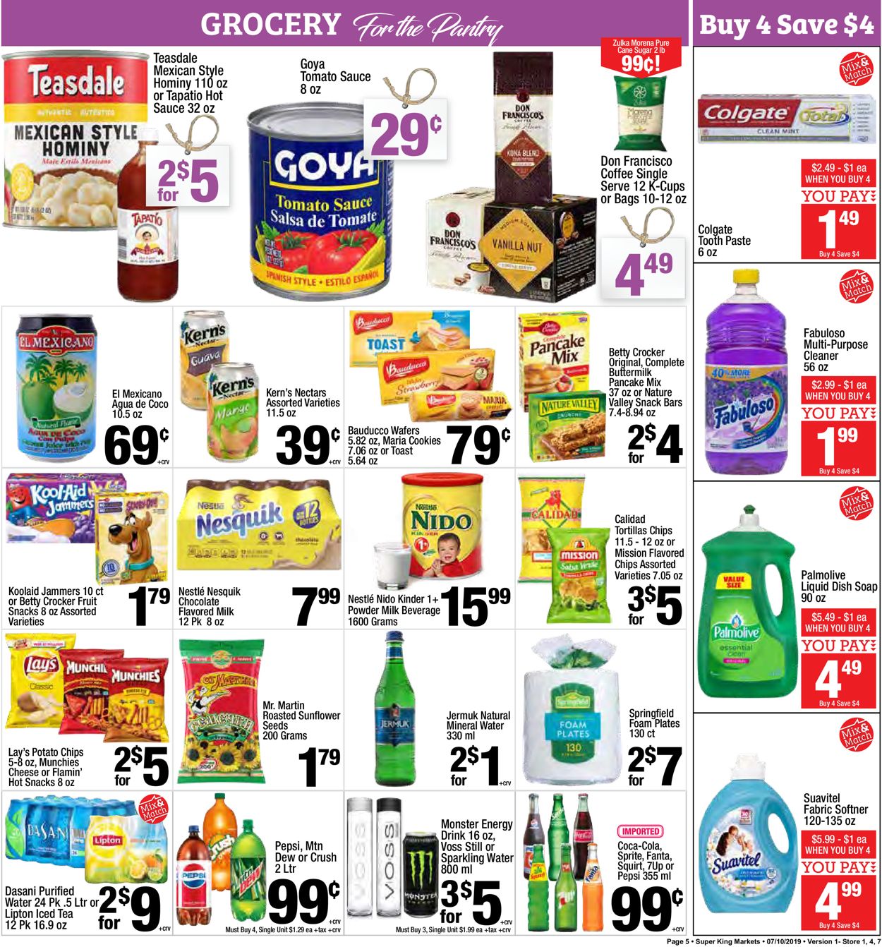 Super King Market Weekly Ad Circular - valid 07/10-07/16/2019 (Page 5)