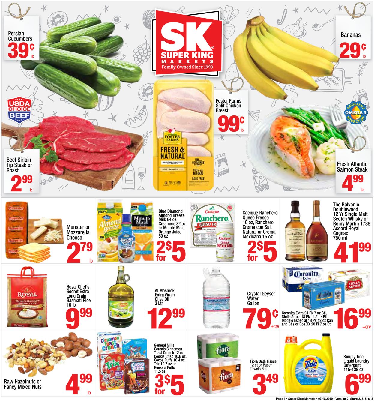 Super King Market Weekly Ad Circular - valid 07/10-07/16/2019