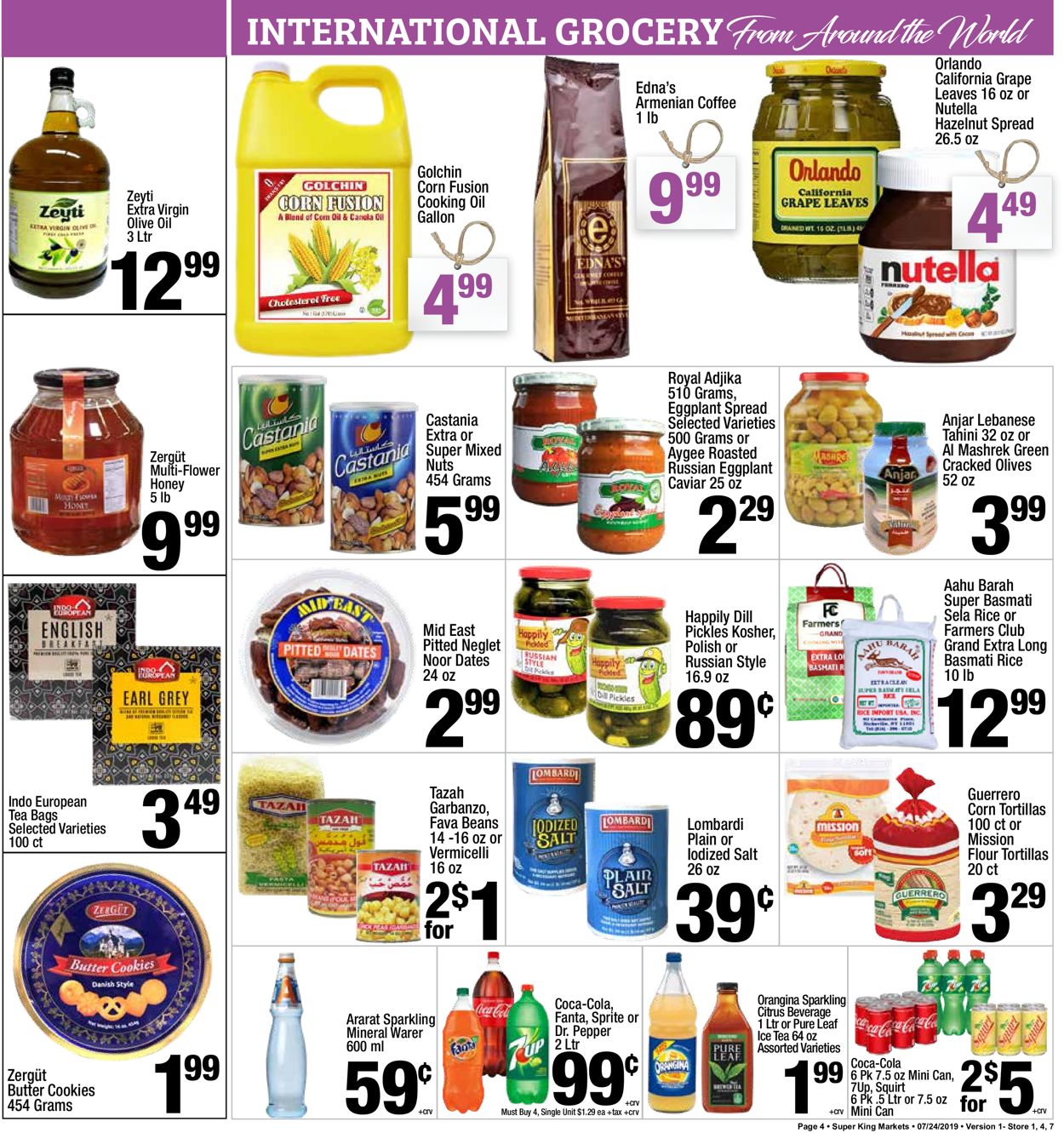 Super King Market Weekly Ad Circular - valid 07/24-07/30/2019 (Page 4)