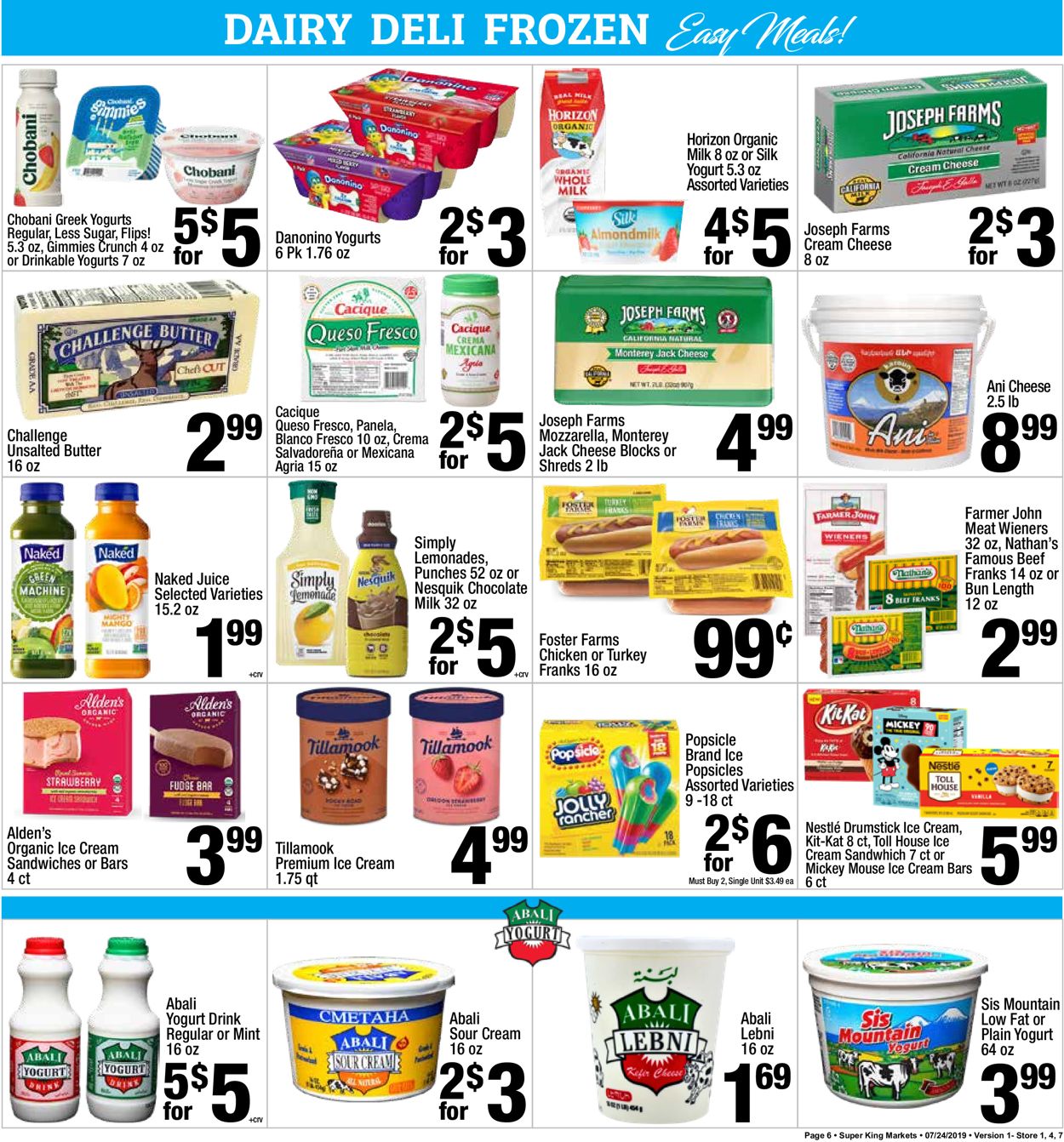 Super King Market Weekly Ad Circular - valid 07/24-07/30/2019 (Page 6)