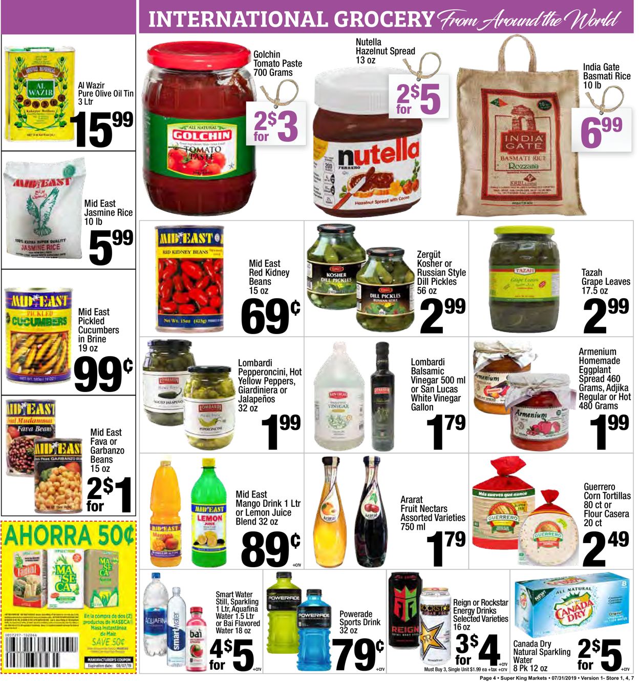 Super King Market Weekly Ad Circular - valid 07/31-08/06/2019 (Page 4)