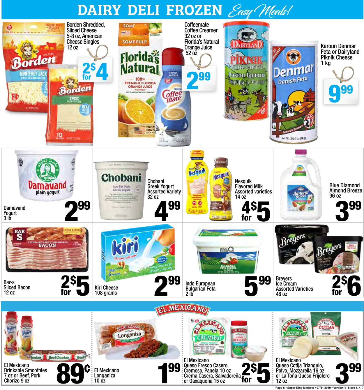 Super King Market Weekly Ad Circular - valid 07/31-08/06/2019 (Page 6)