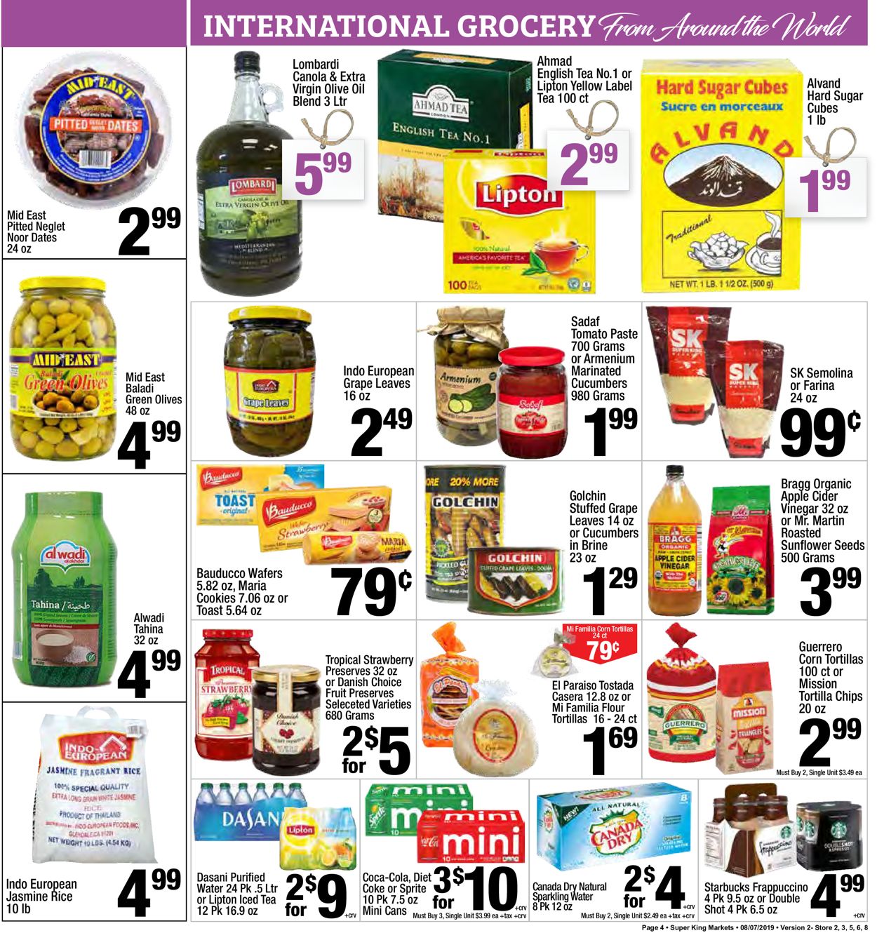 Super King Market Weekly Ad Circular - valid 08/07-08/13/2019 (Page 4)