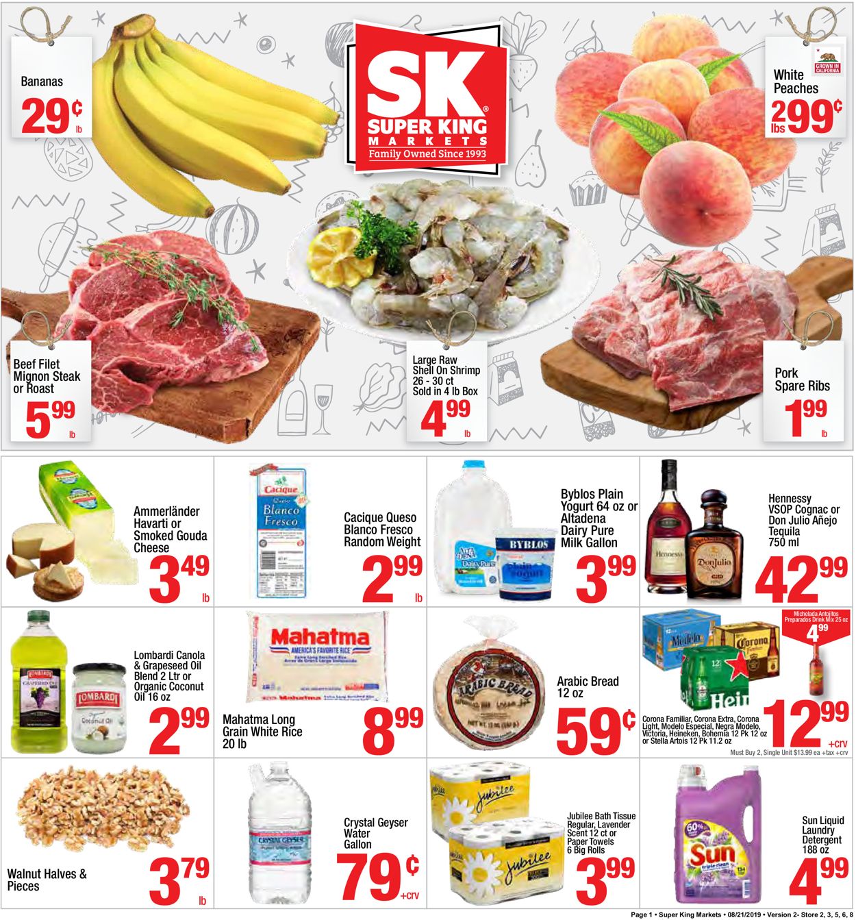 Super King Market Weekly Ad Circular - valid 08/21-08/27/2019