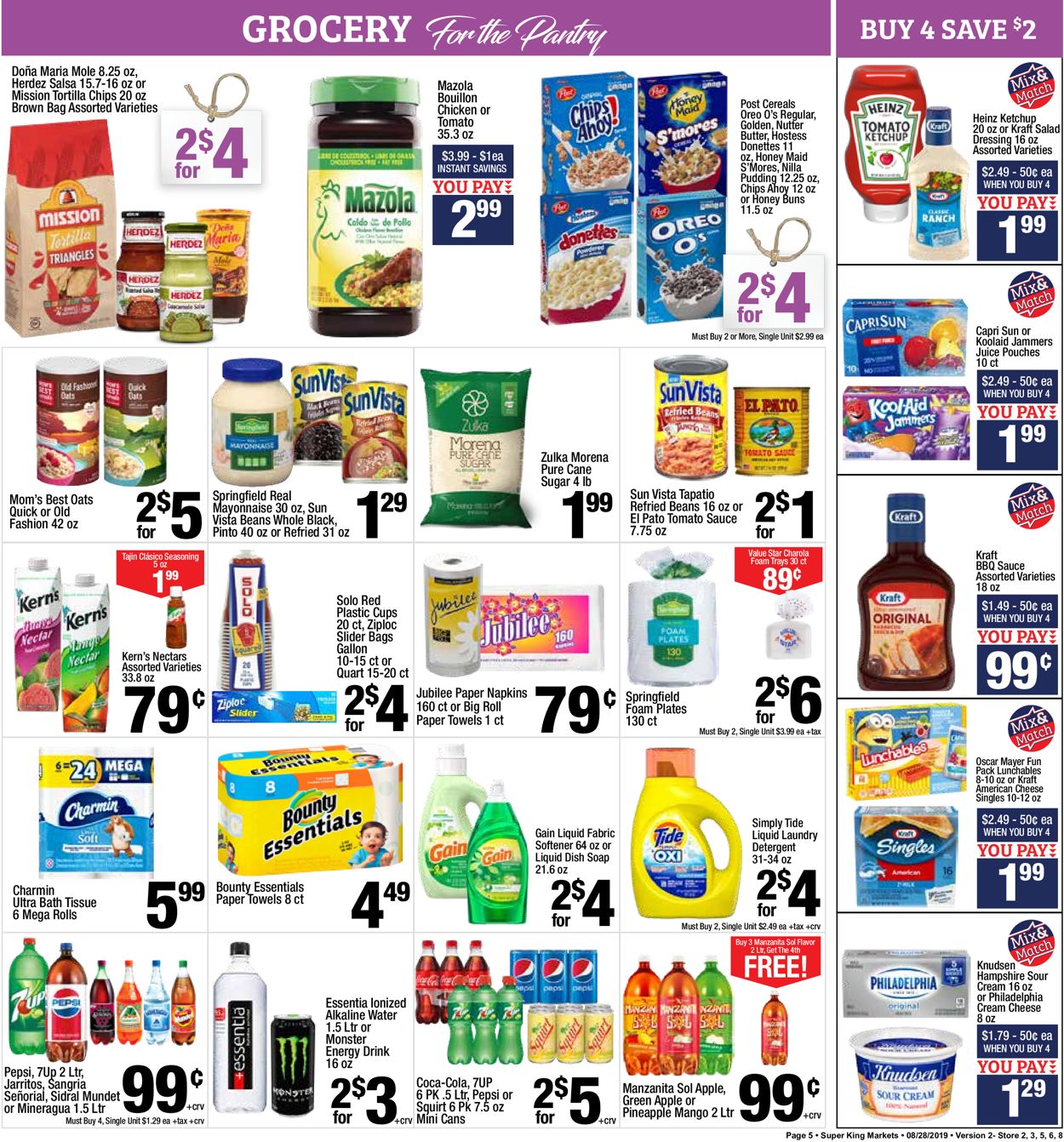 Super King Market Weekly Ad Circular - valid 08/28-09/03/2019 (Page 5)