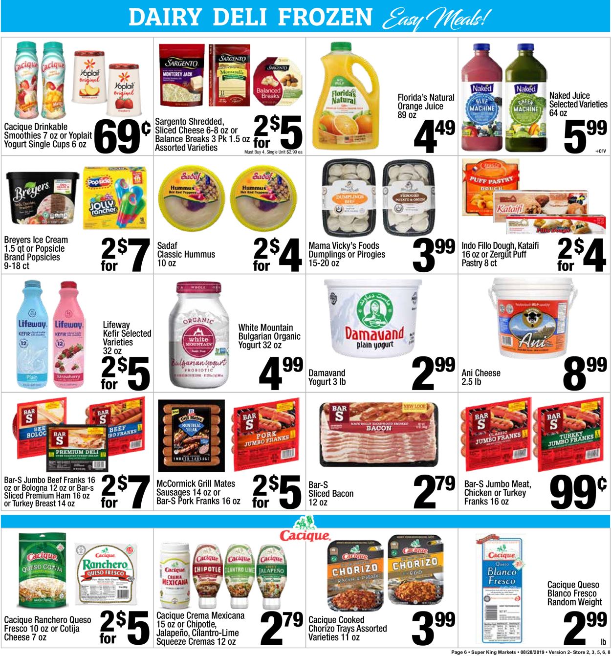 Super King Market Weekly Ad Circular - valid 08/28-09/03/2019 (Page 6)