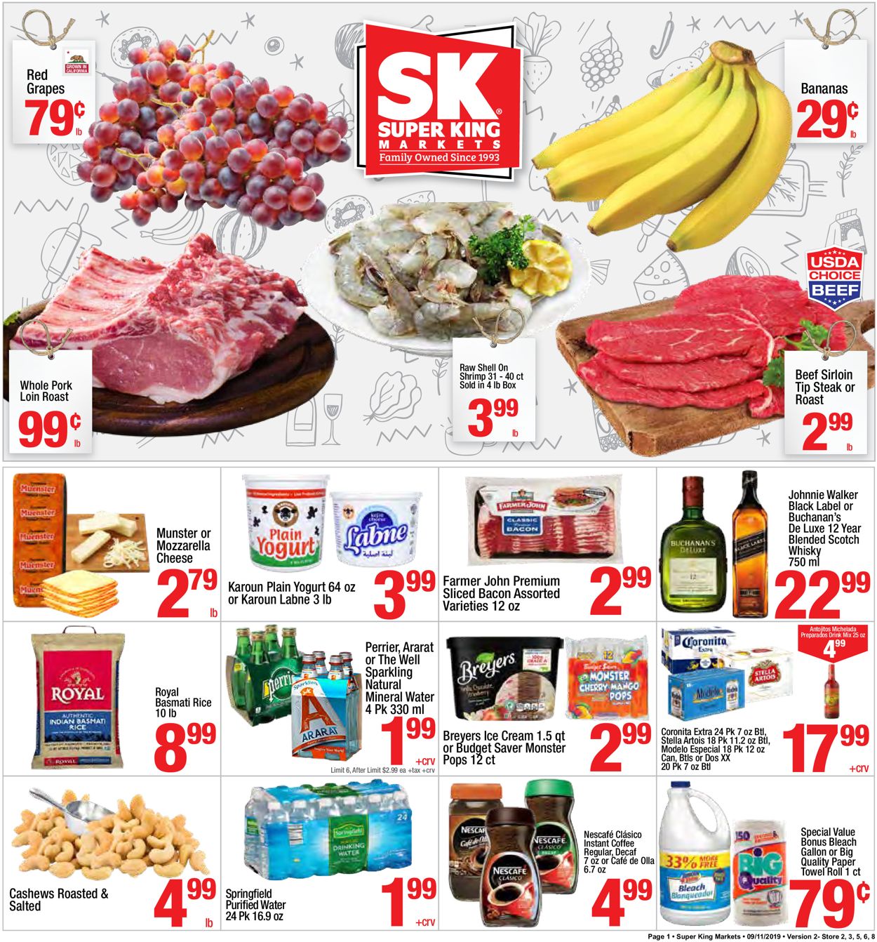 Super King Market Weekly Ad Circular - valid 09/11-09/17/2019