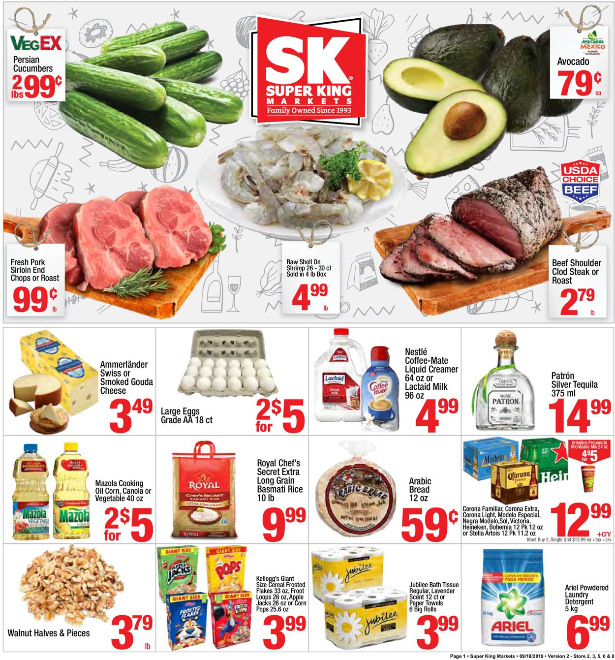 Super King Market Weekly Ad Circular - valid 09/18-09/24/2019