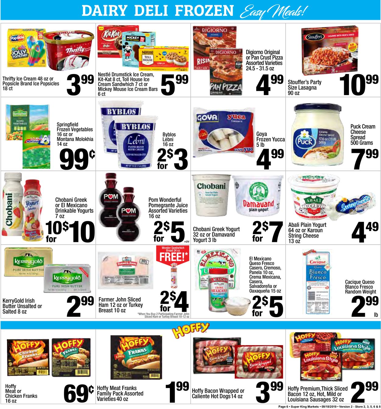 Super King Market Weekly Ad Circular - valid 09/18-09/24/2019 (Page 6)