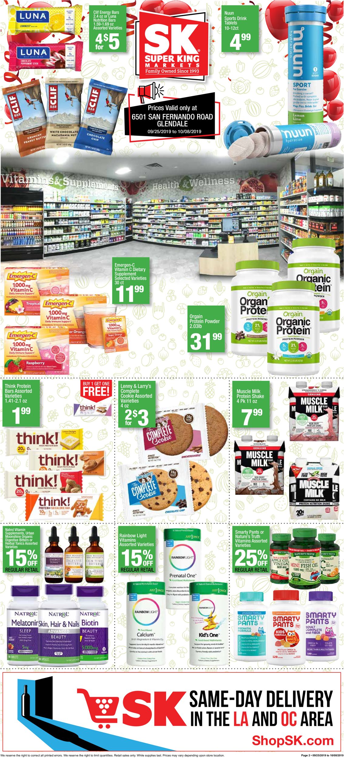 Super King Market Weekly Ad Circular - valid 09/25-10/08/2019 (Page 2)