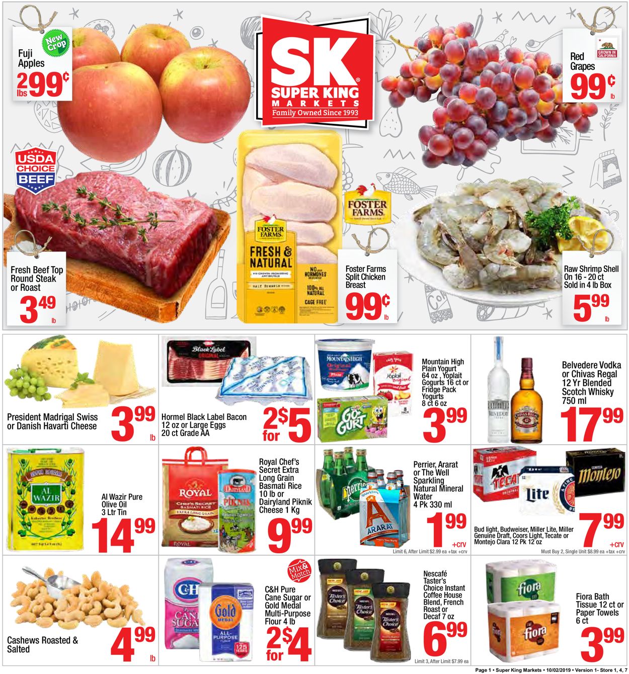 Super King Market Weekly Ad Circular - valid 10/02-10/08/2019