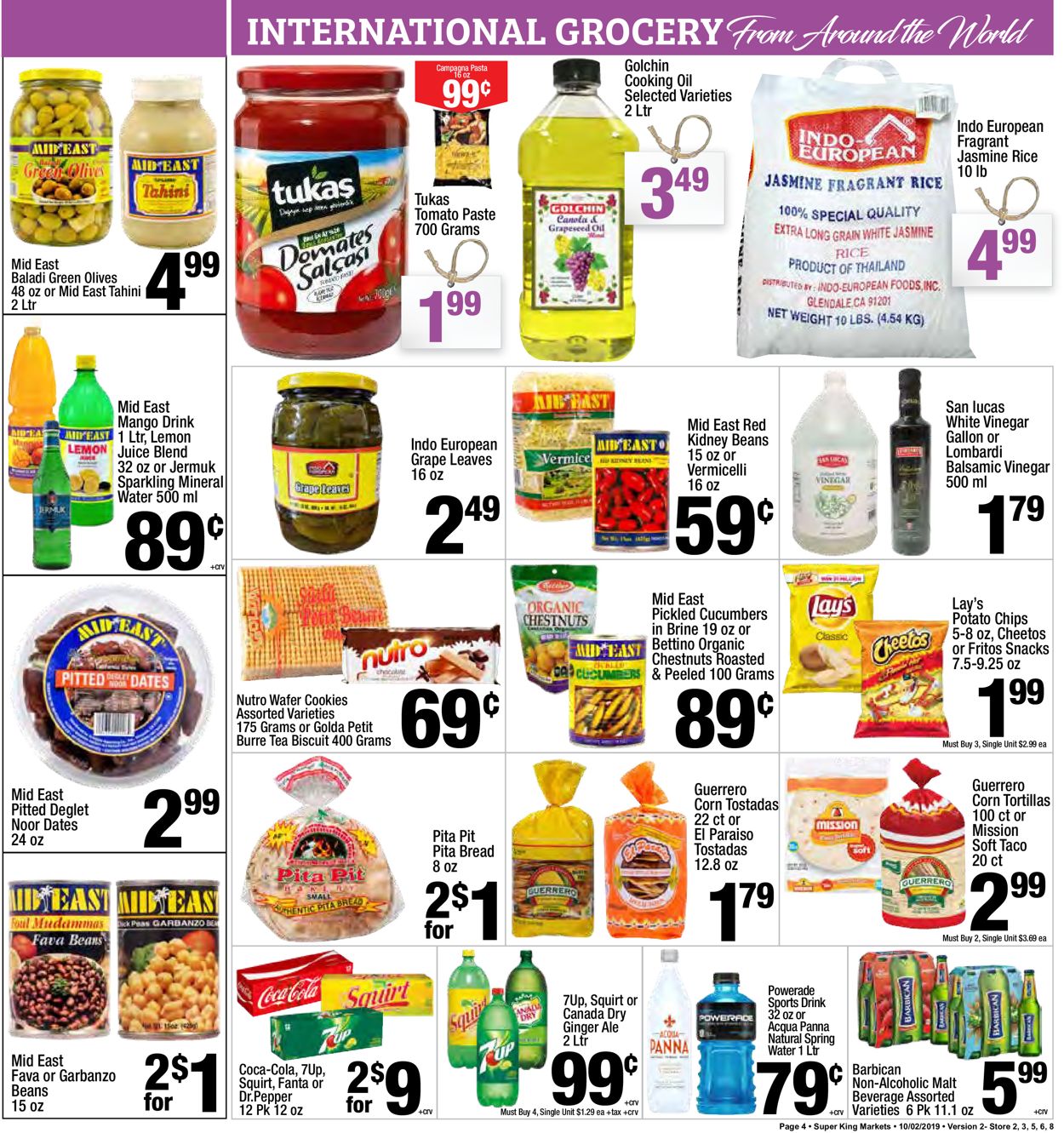 Super King Market Weekly Ad Circular - valid 10/02-10/08/2019 (Page 4)