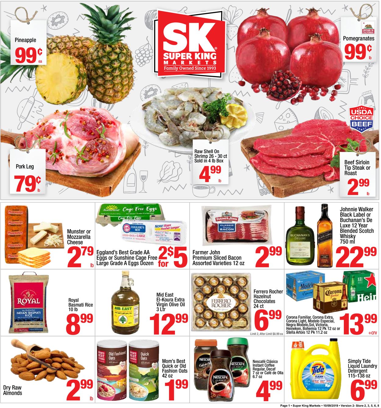 Super King Market Weekly Ad Circular - valid 10/09-10/15/2019